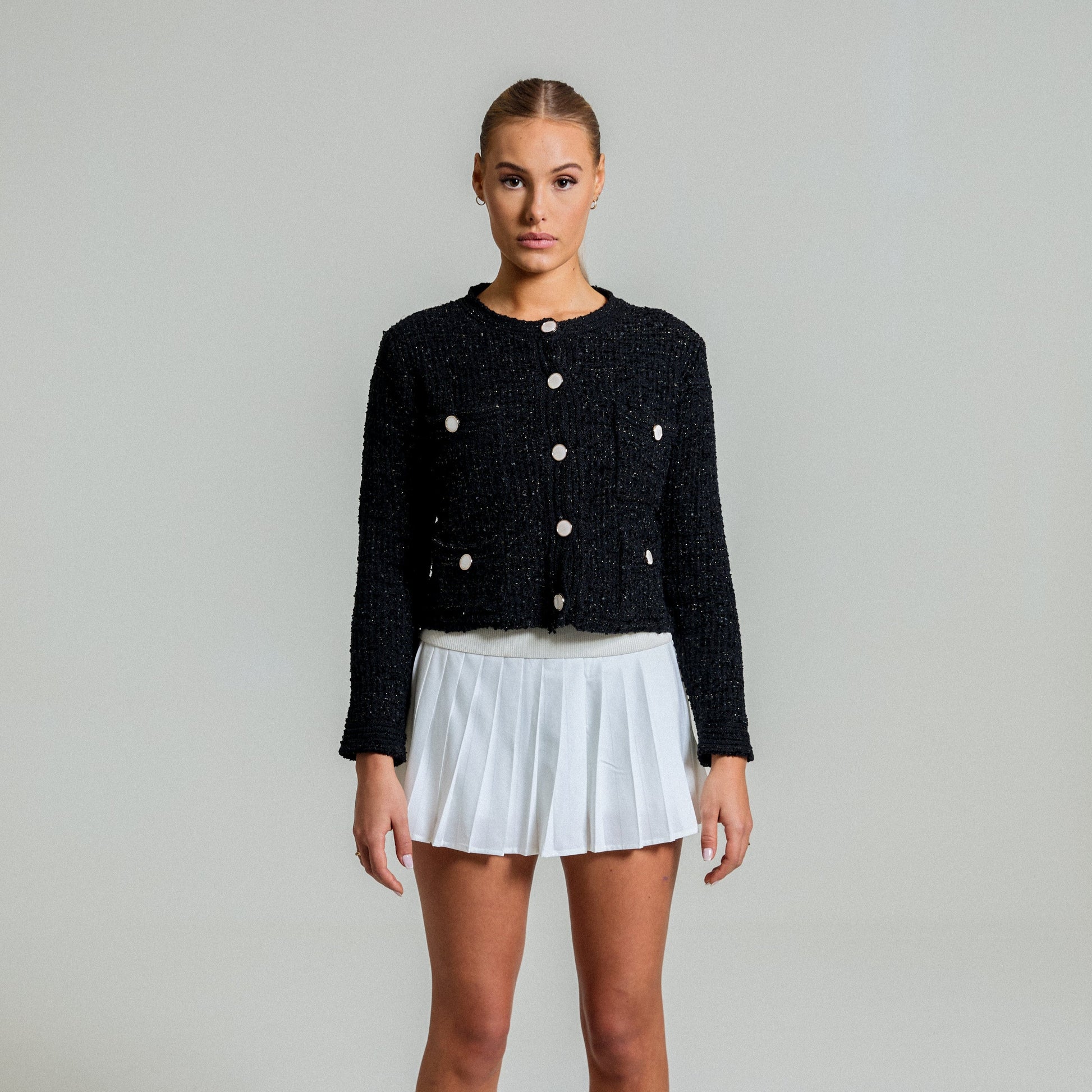 Lunetta Cardigan - Black