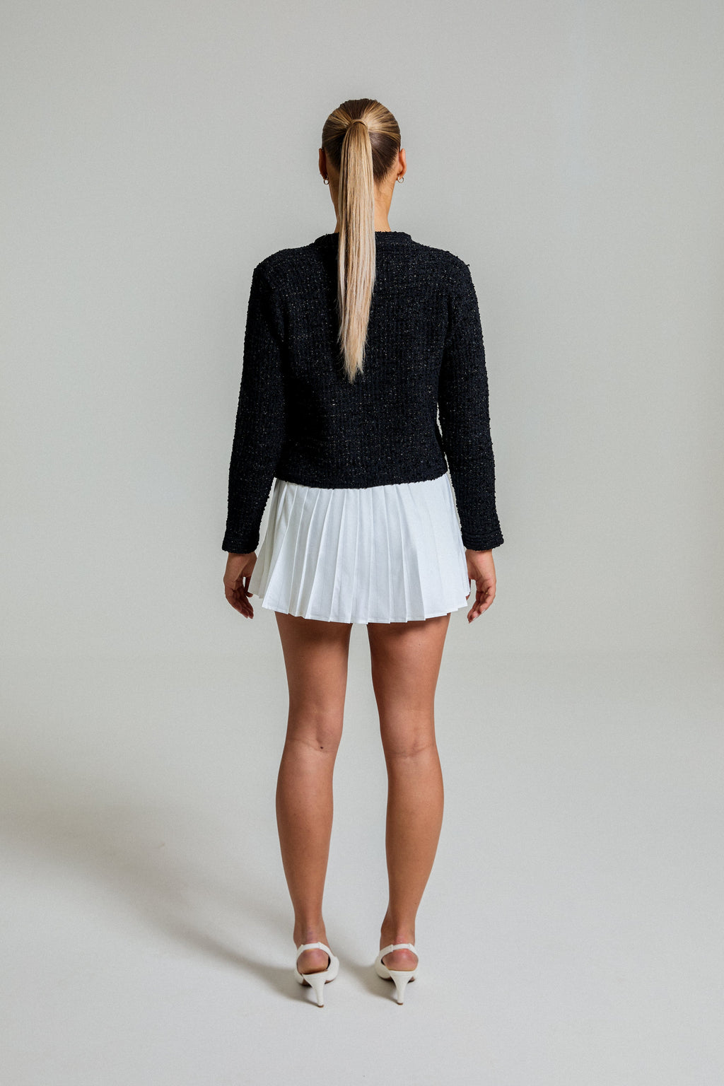 Lunetta Cardigan - Black