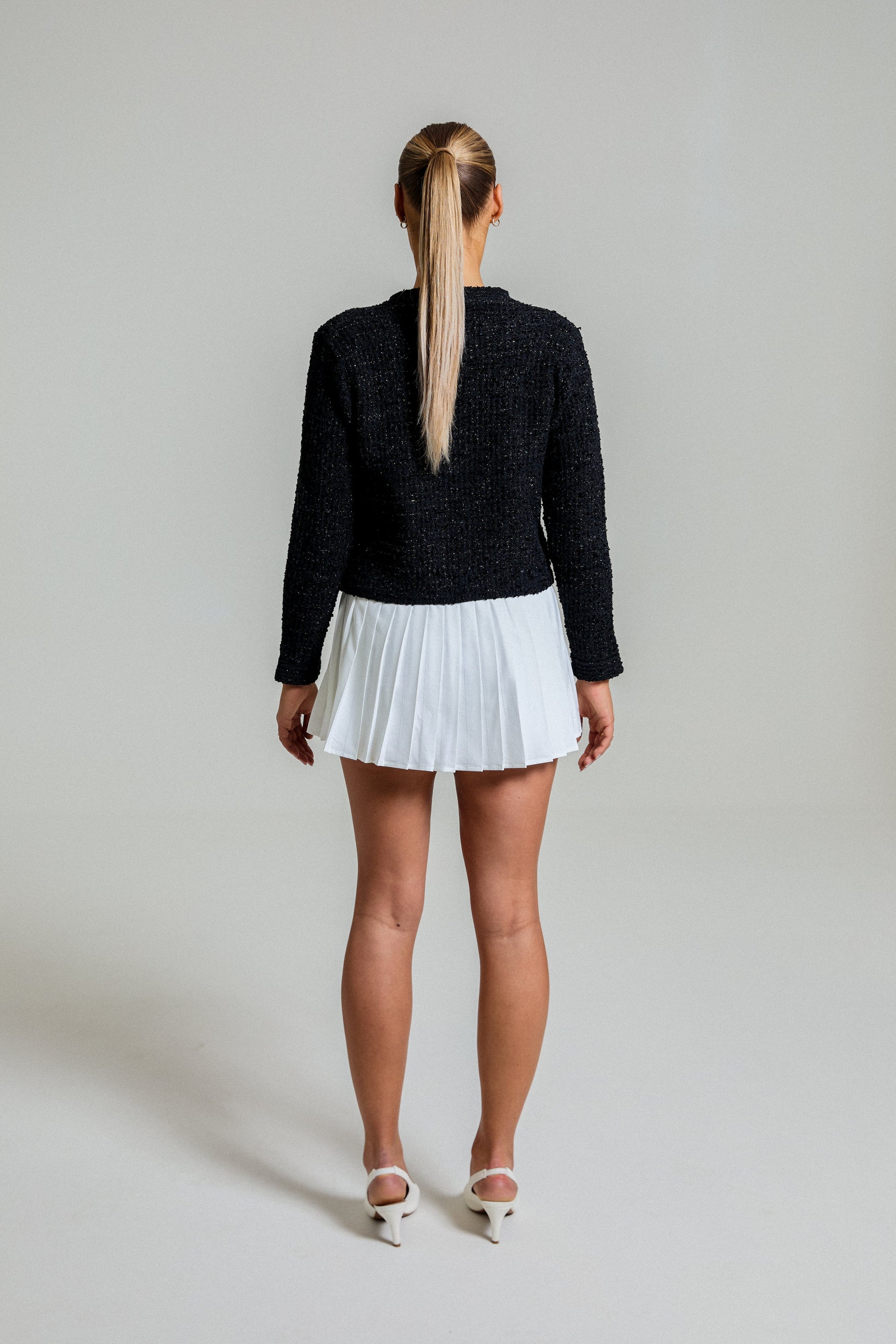 Lunetta Cardigan - Black