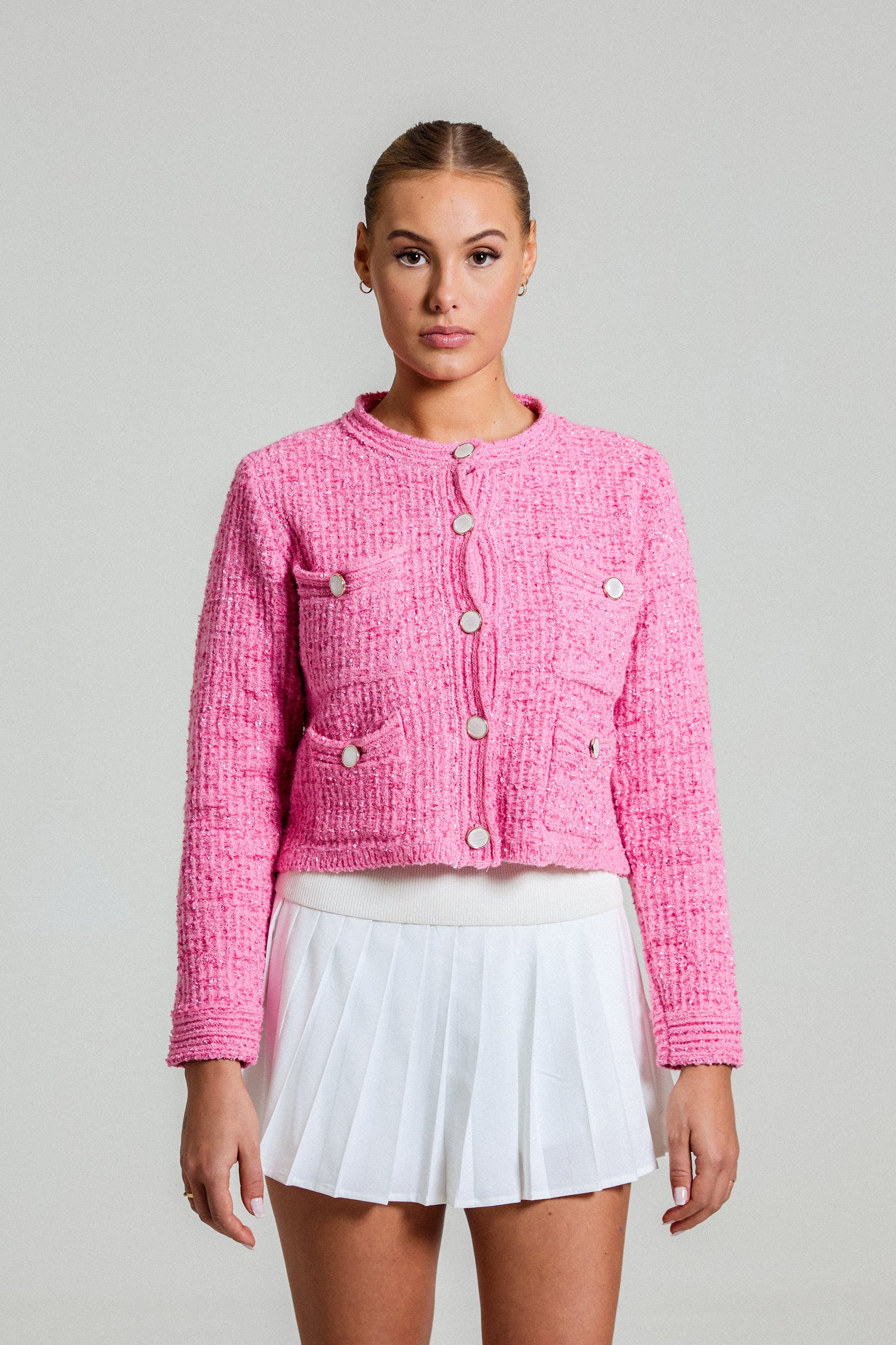 Lunetta Cardigan - Pink