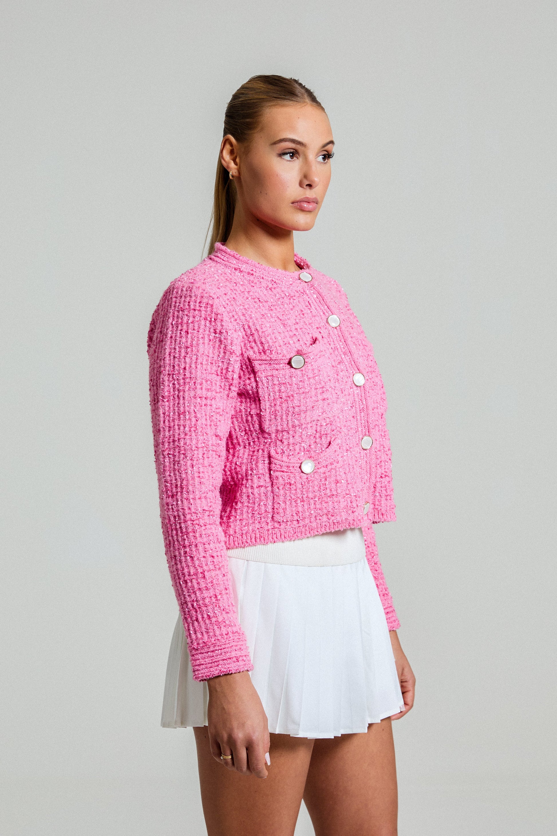 Lunetta Cardigan - Pink