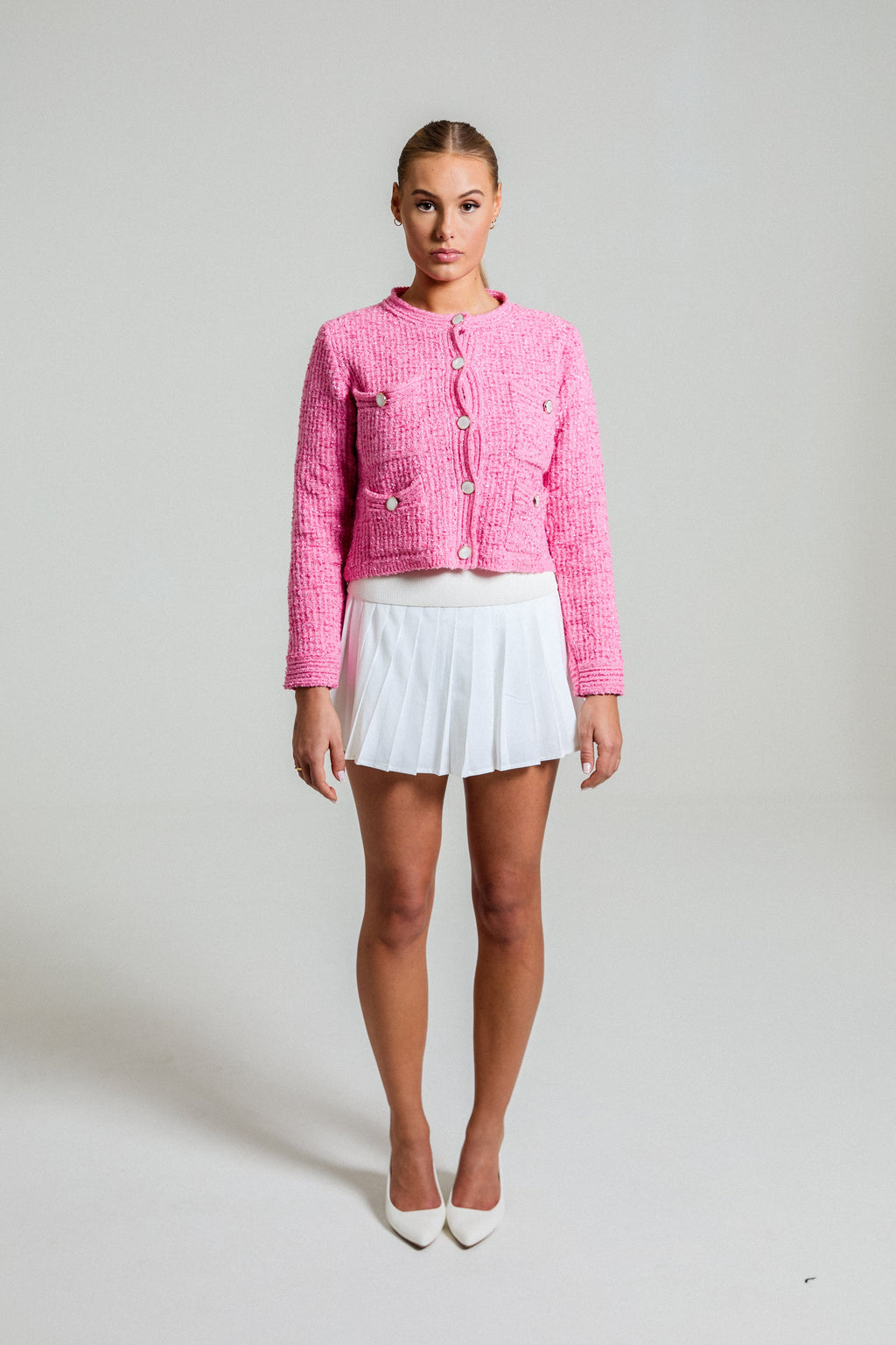 Lunetta Cardigan - Pink