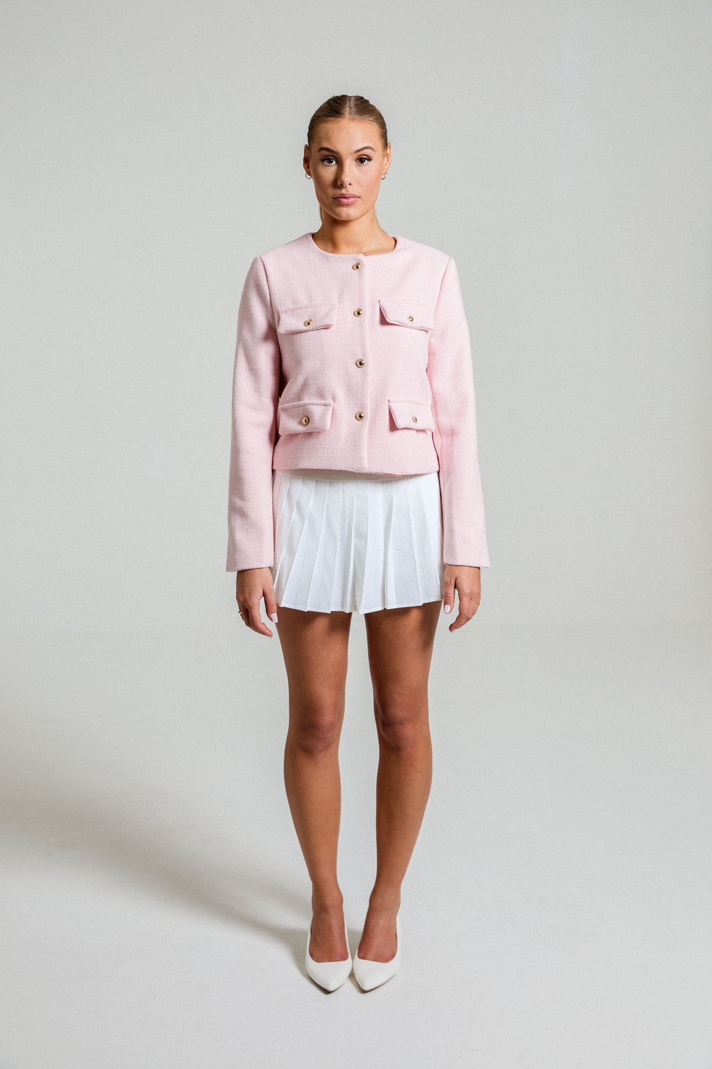 Naked Blazer - Misty Pink