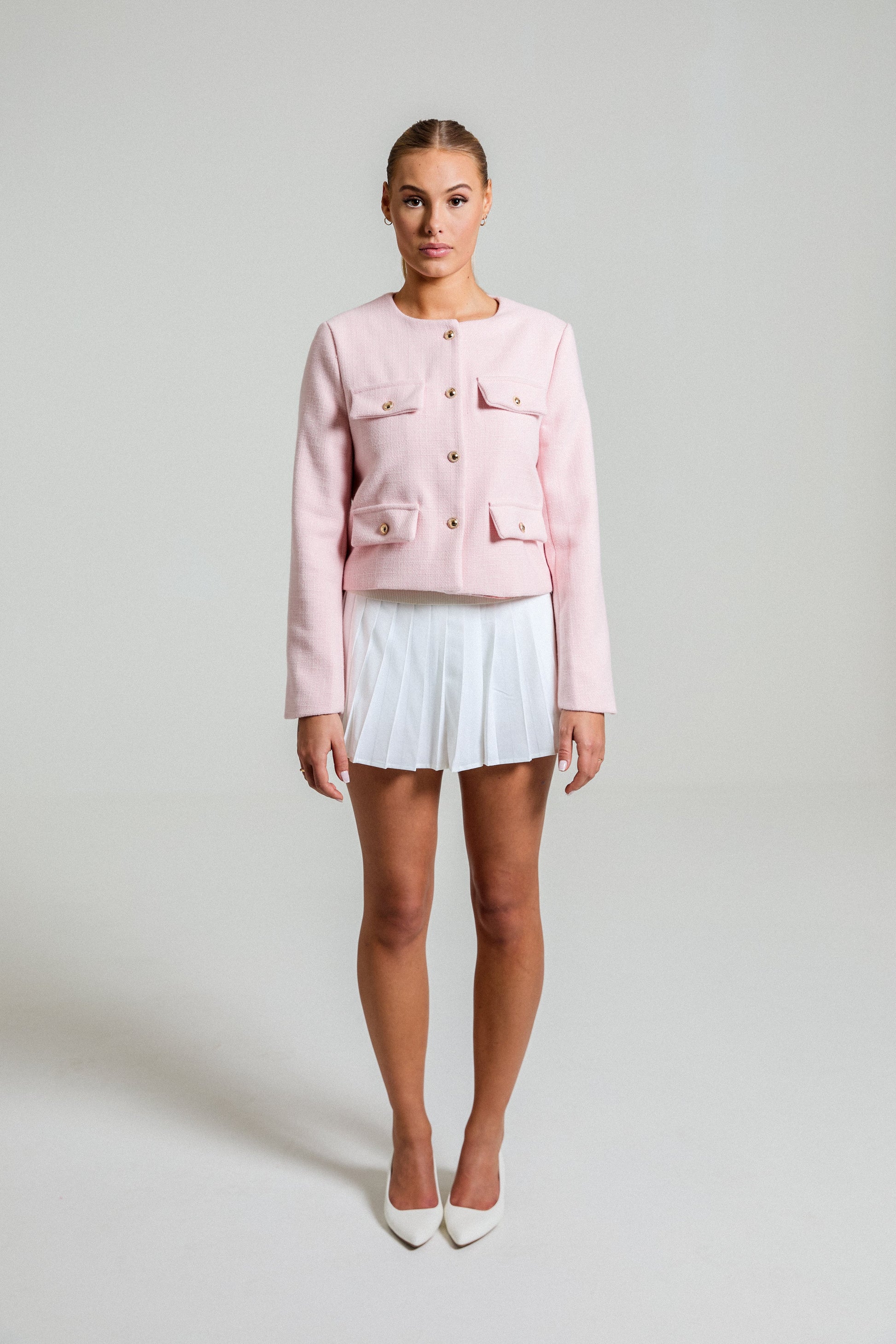 Naked Blazer - Misty Pink