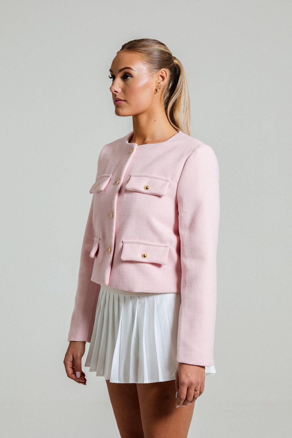 Naked Blazer - Misty Pink