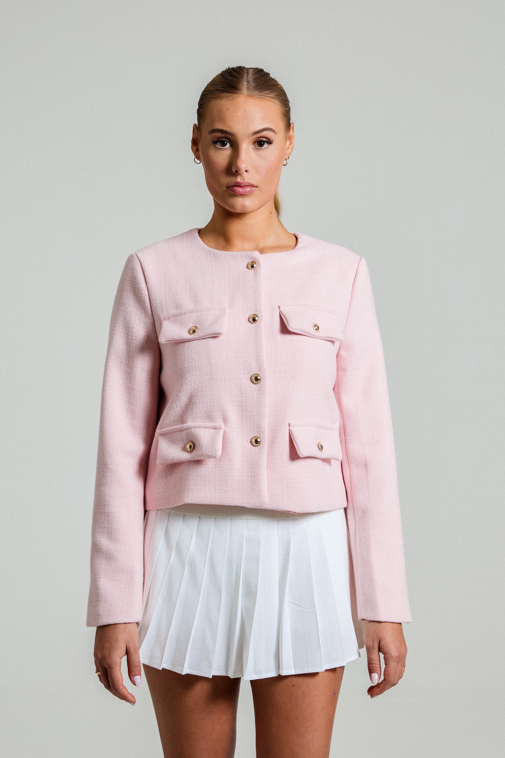 Naked Blazer - Misty Pink