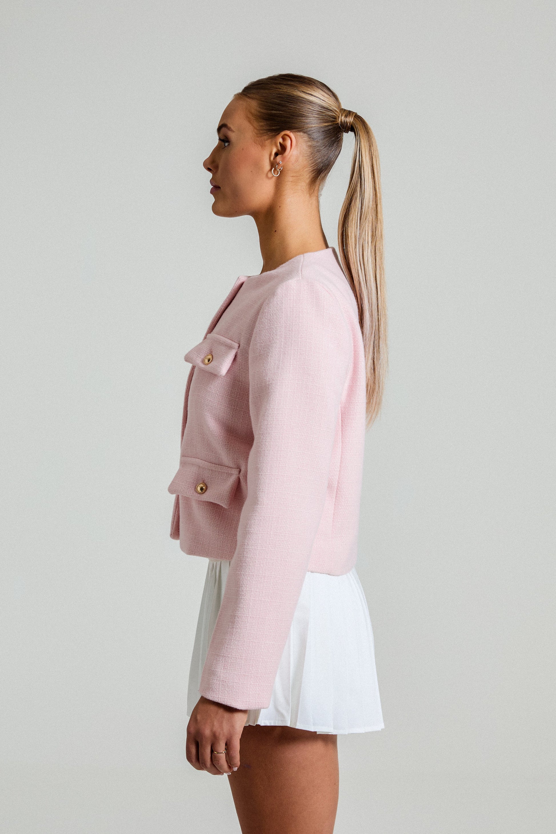 Naked Blazer - Misty Pink