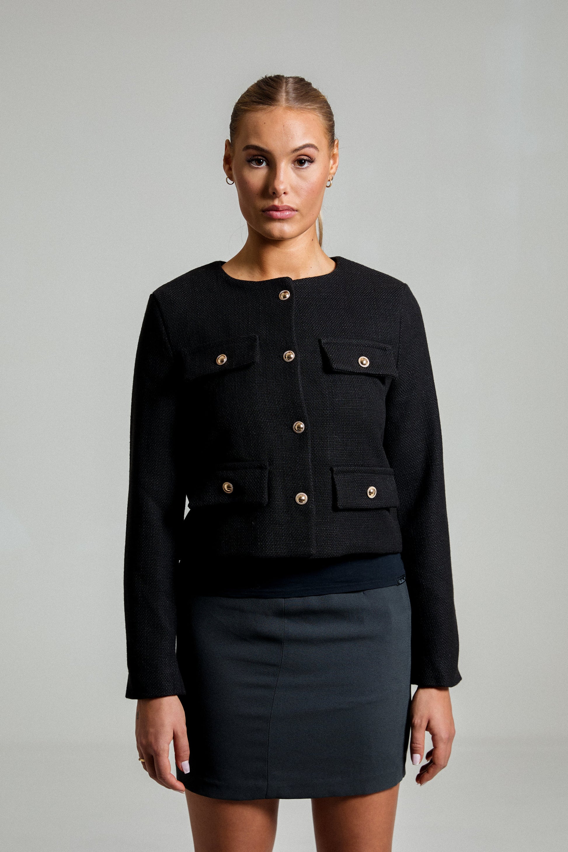 Naked Blazer - Noir