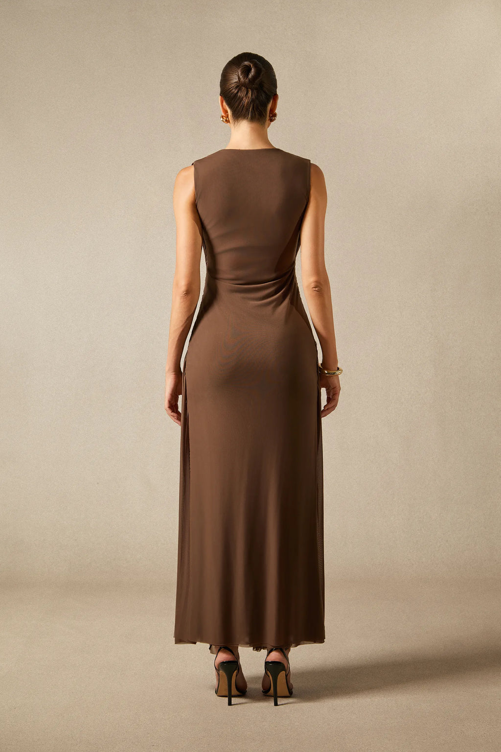 Edna - Sleeveless Braided Maxi Dress