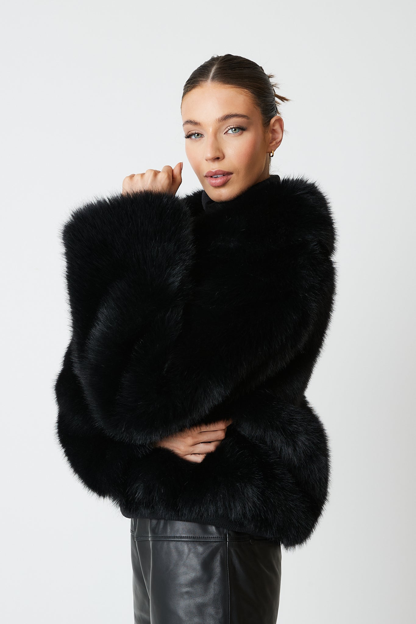 Angeline Premium Faux Fur Bomber
