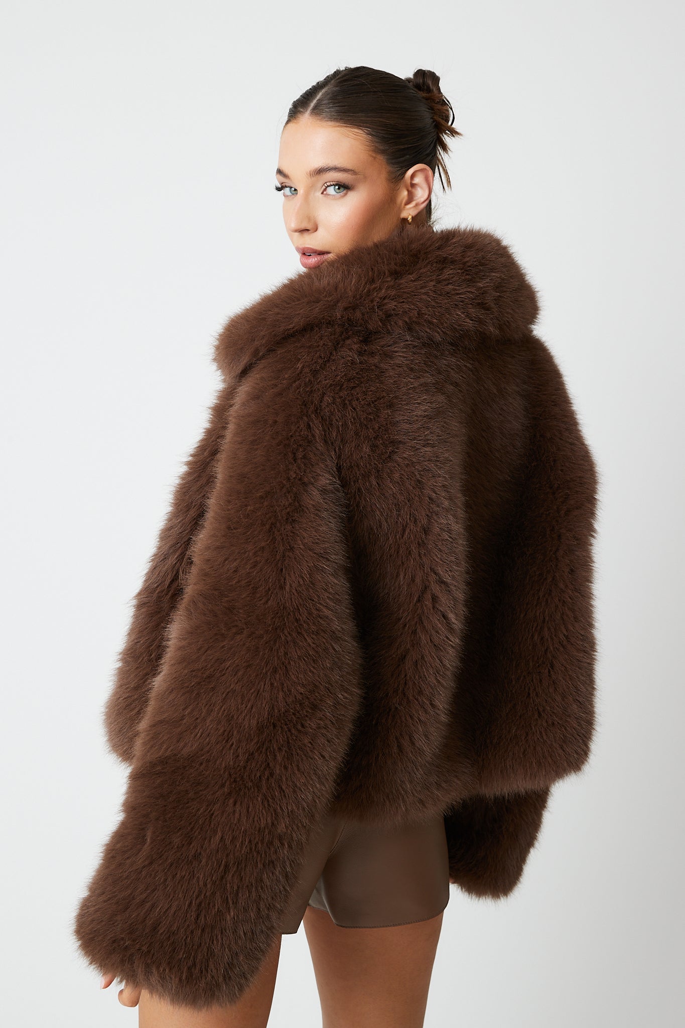 Angeline Premium Faux Fur Bomber