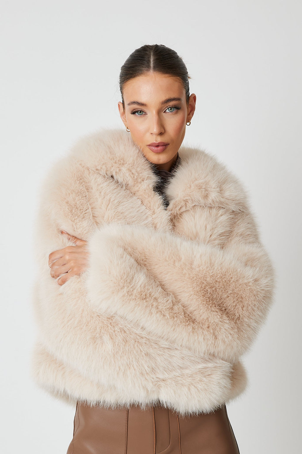 Angeline Premium Faux Fur Bomber