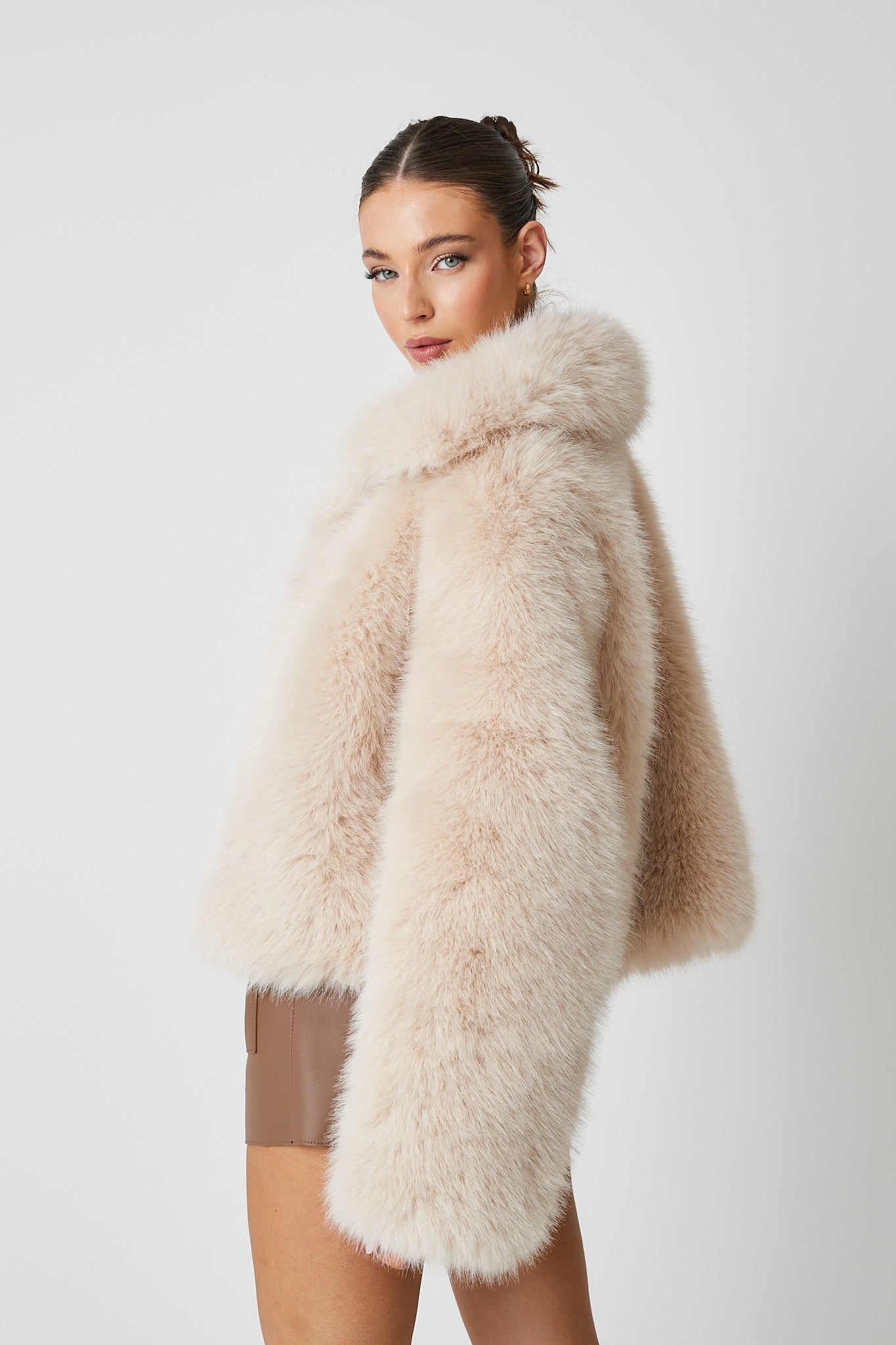 Angeline Premium Faux Fur Bomber