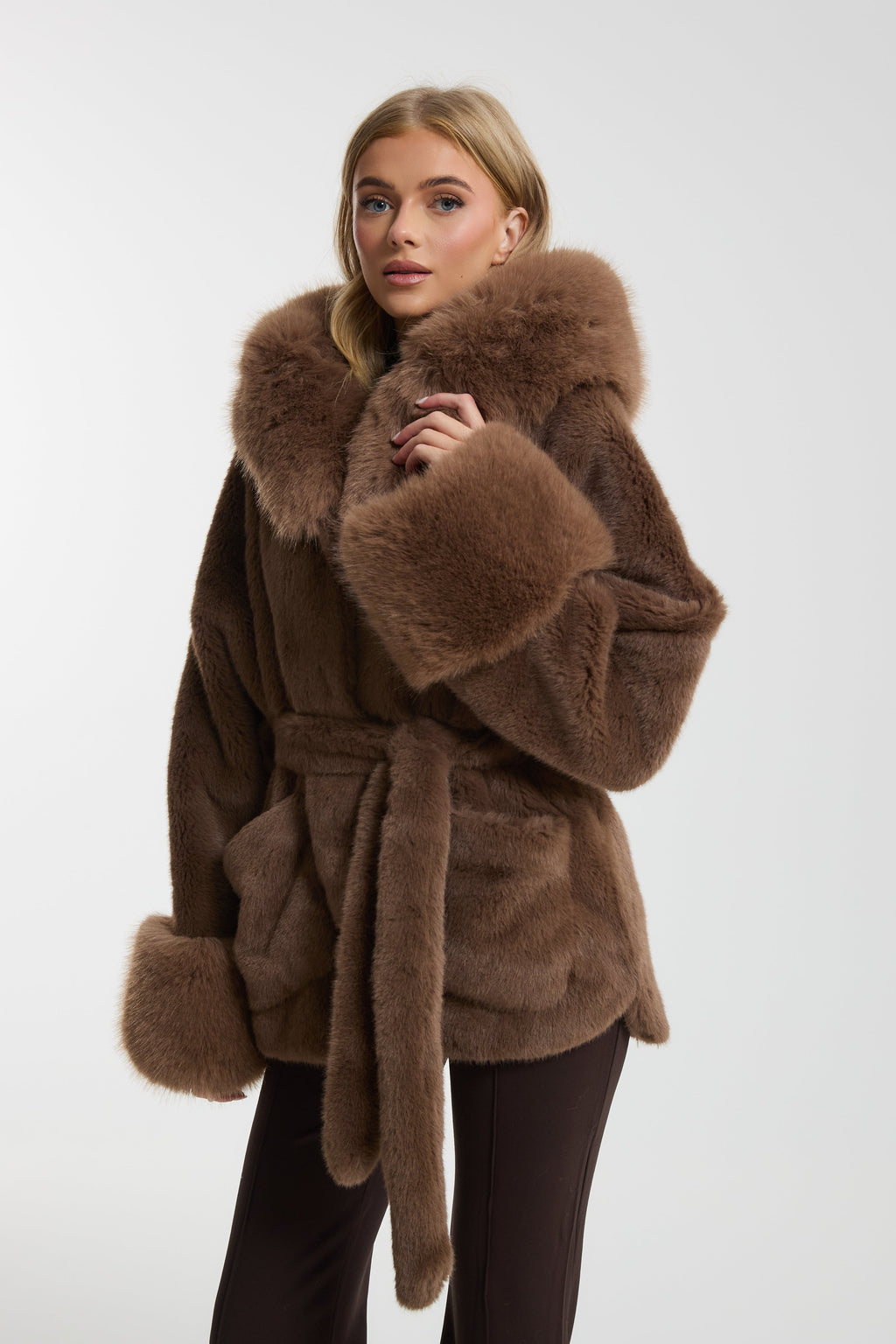 Ari Premium Faux Fur Coat