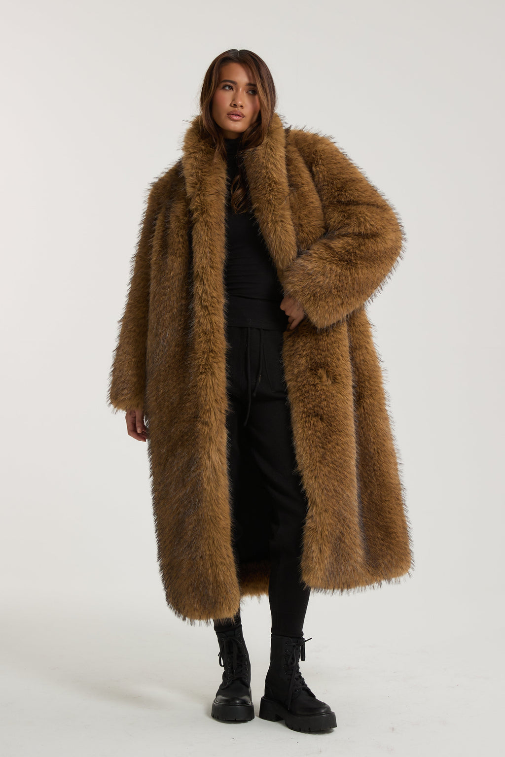 Ayana Premium Long Faux Fur Coat