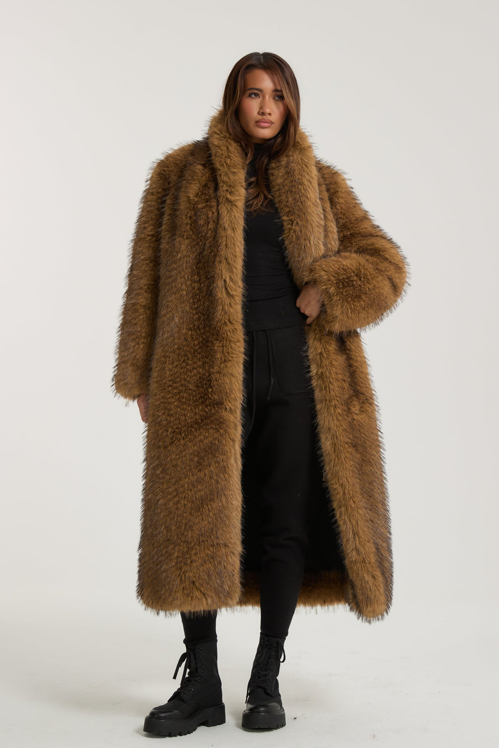 Ayana Premium Long Faux Fur Coat