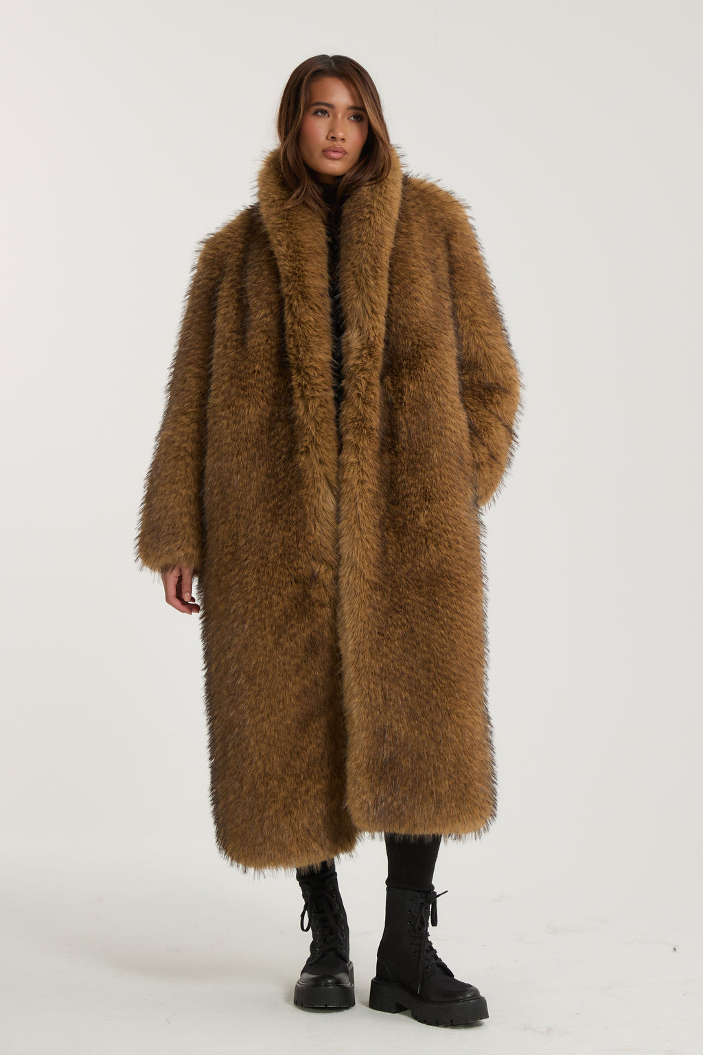 Ayana Premium Long Faux Fur Coat