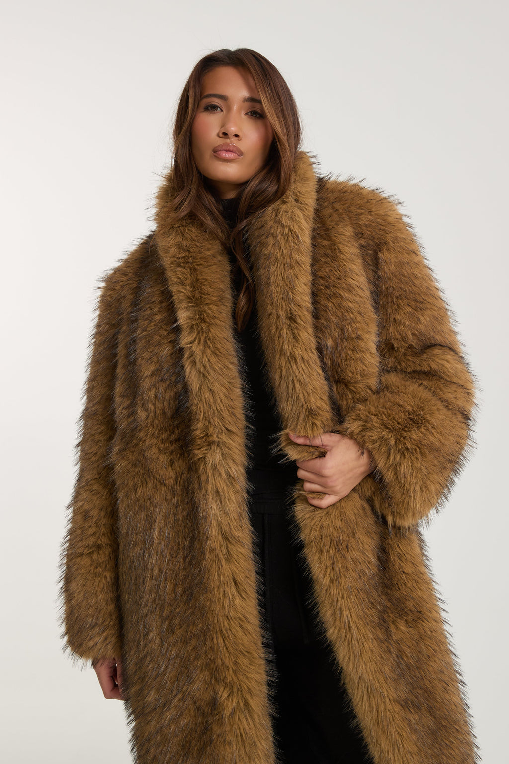 Ayana Premium Long Faux Fur Coat