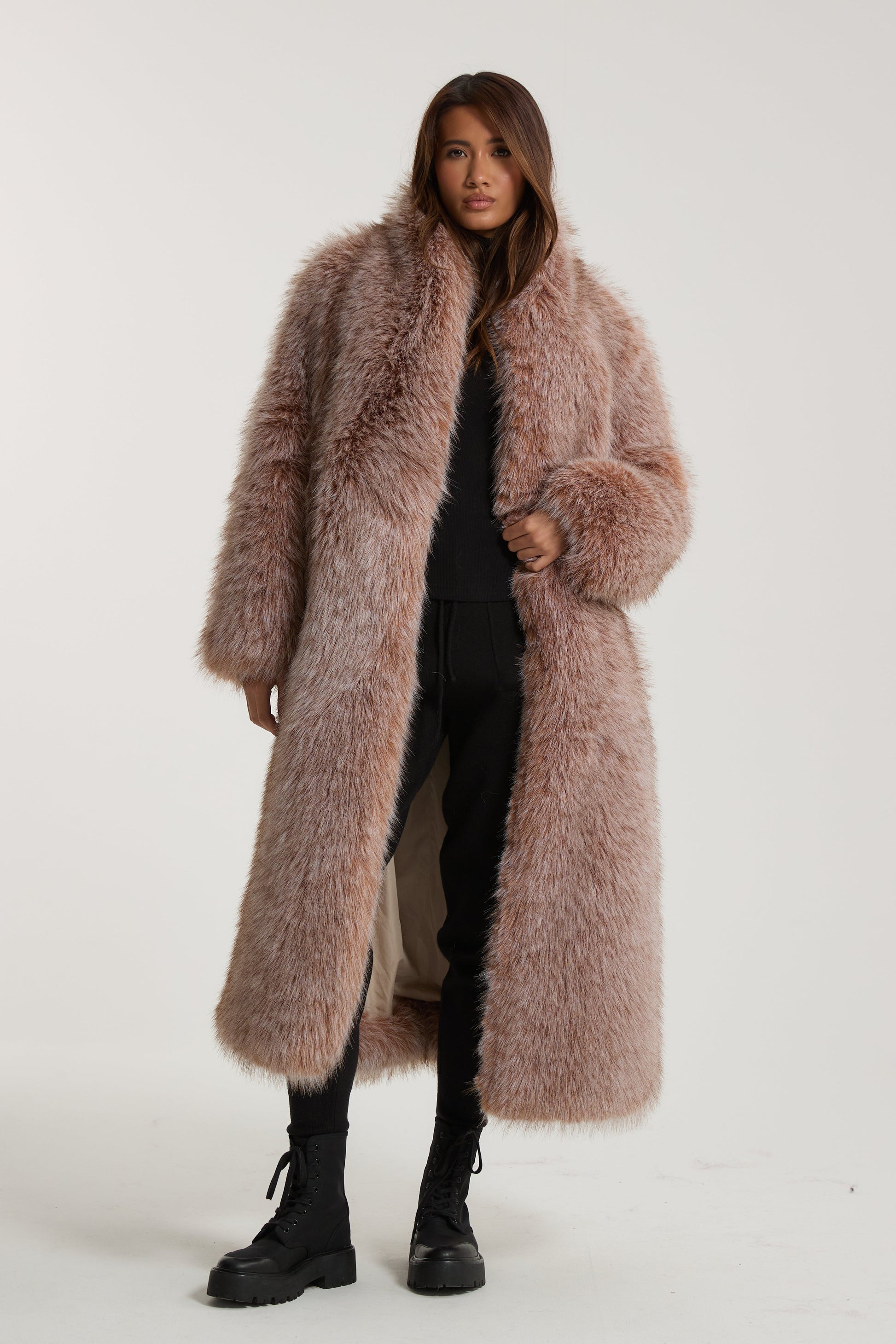 Ayana Premium Long Faux Fur Coat