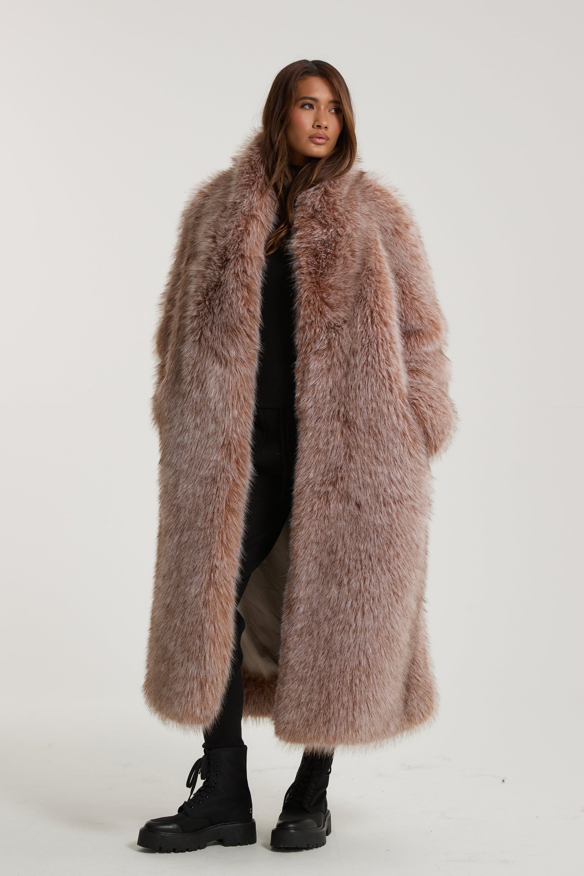 Ayana Premium Long Faux Fur Coat