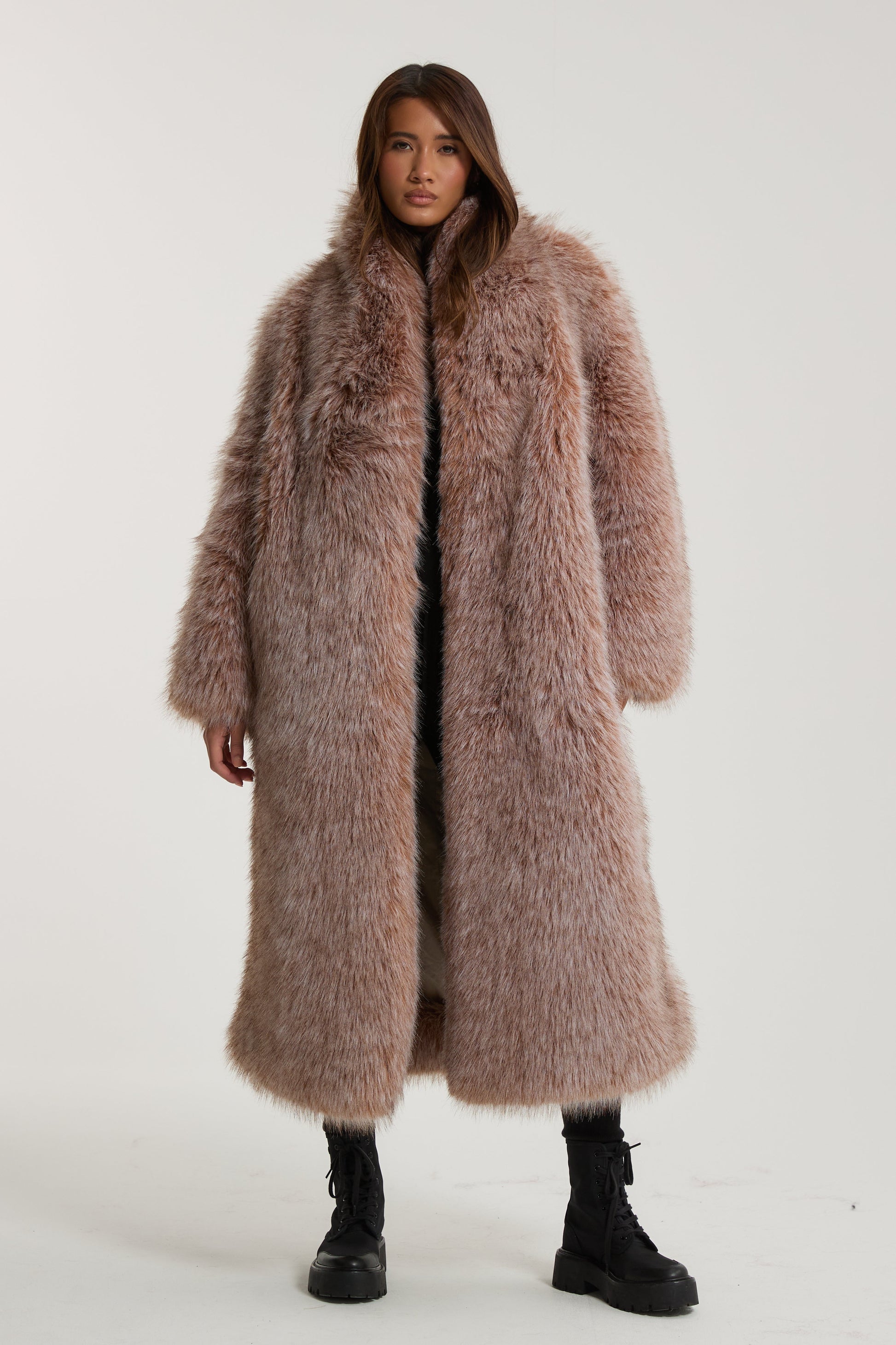 Ayana Premium Long Faux Fur Coat