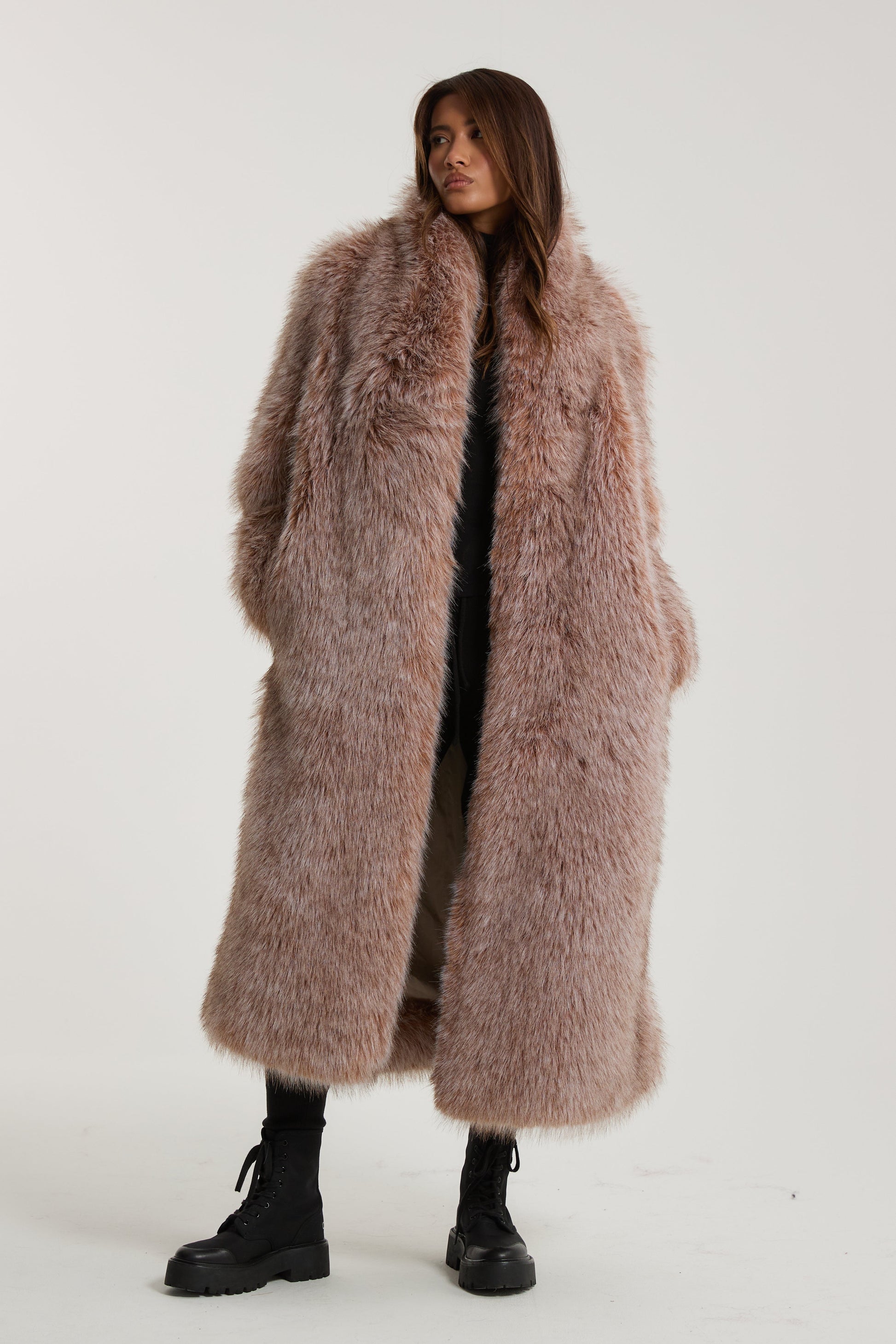 Ayana Premium Long Faux Fur Coat