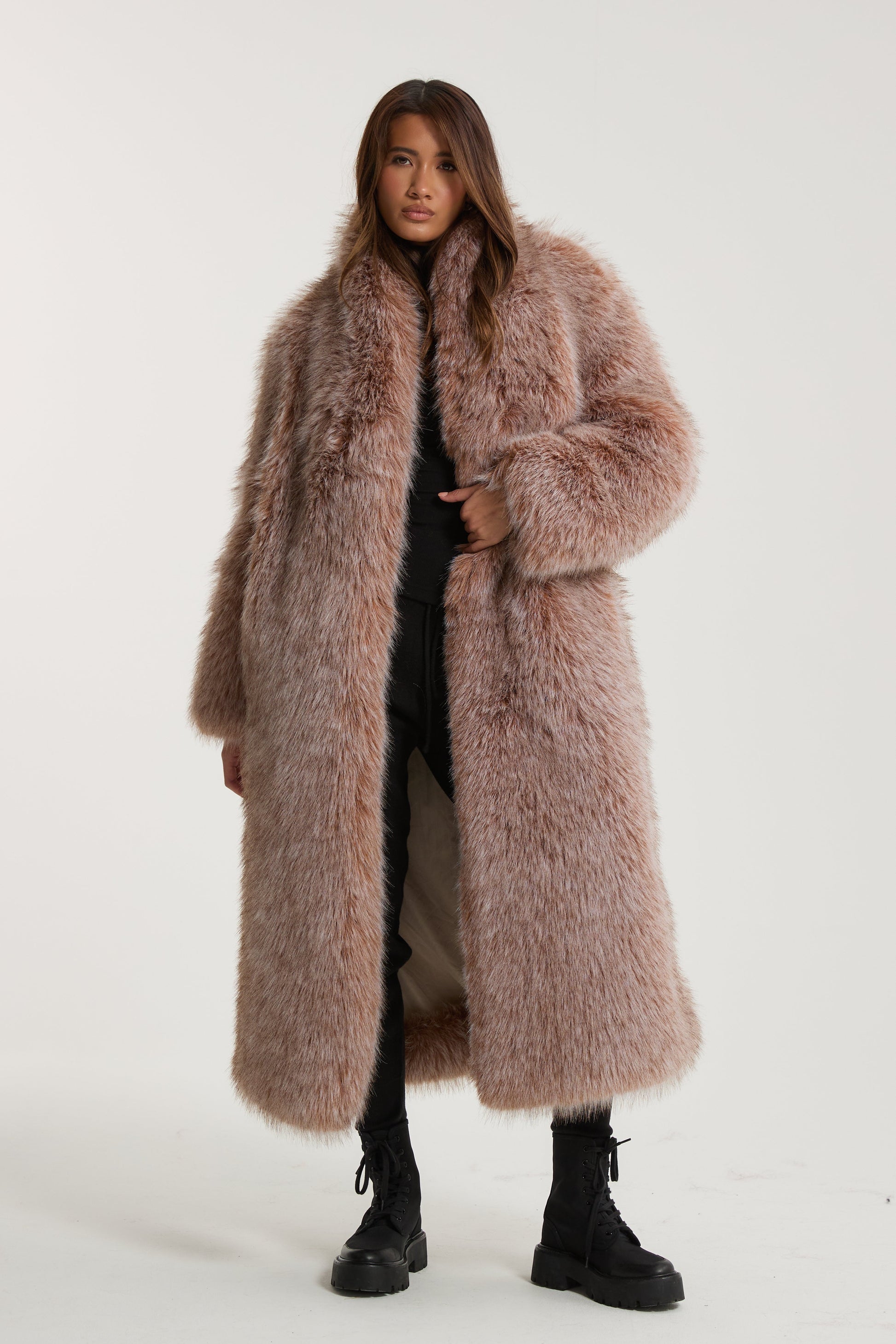 Ayana Premium Long Faux Fur Coat