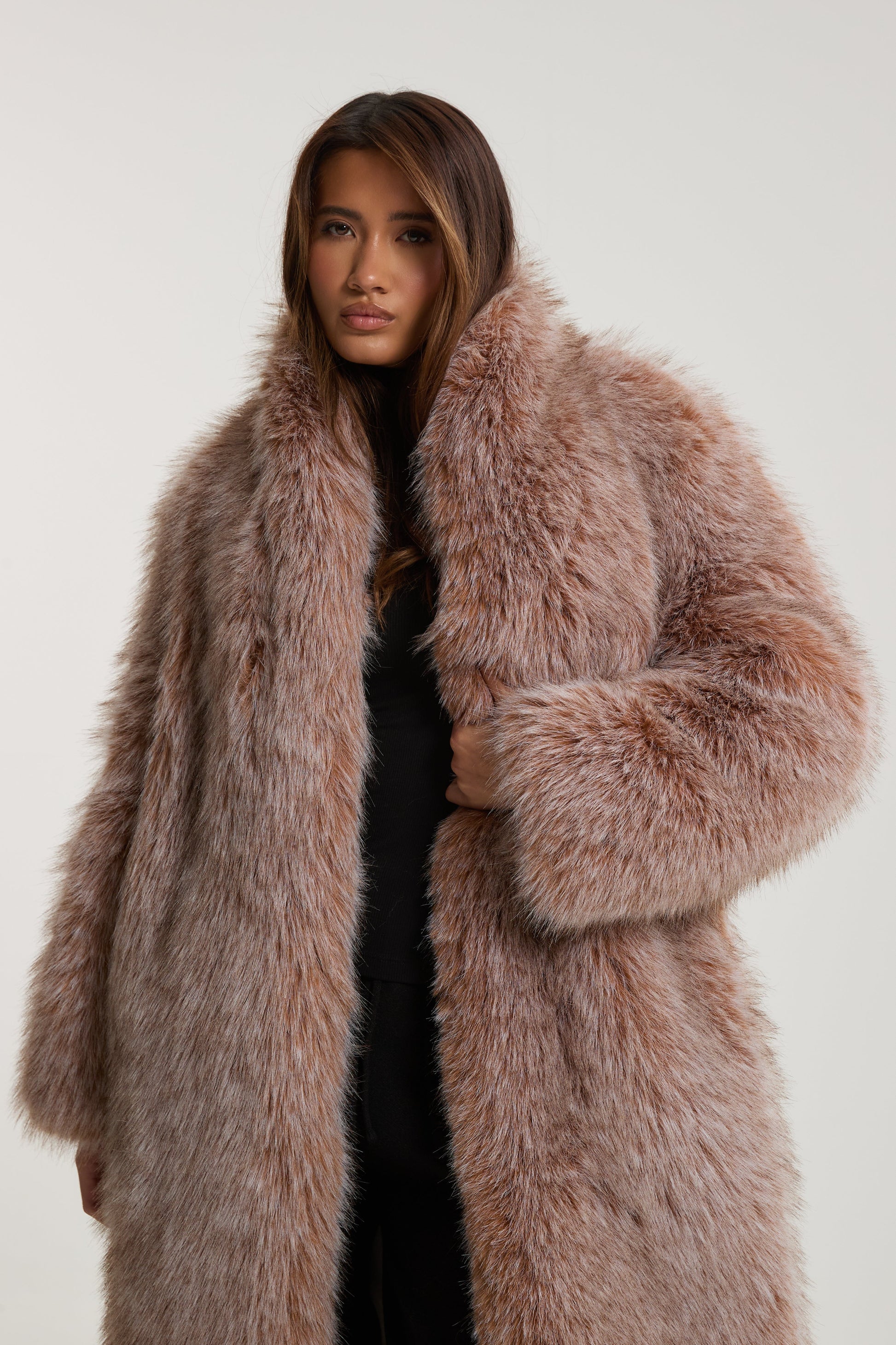 Ayana Premium Long Faux Fur Coat