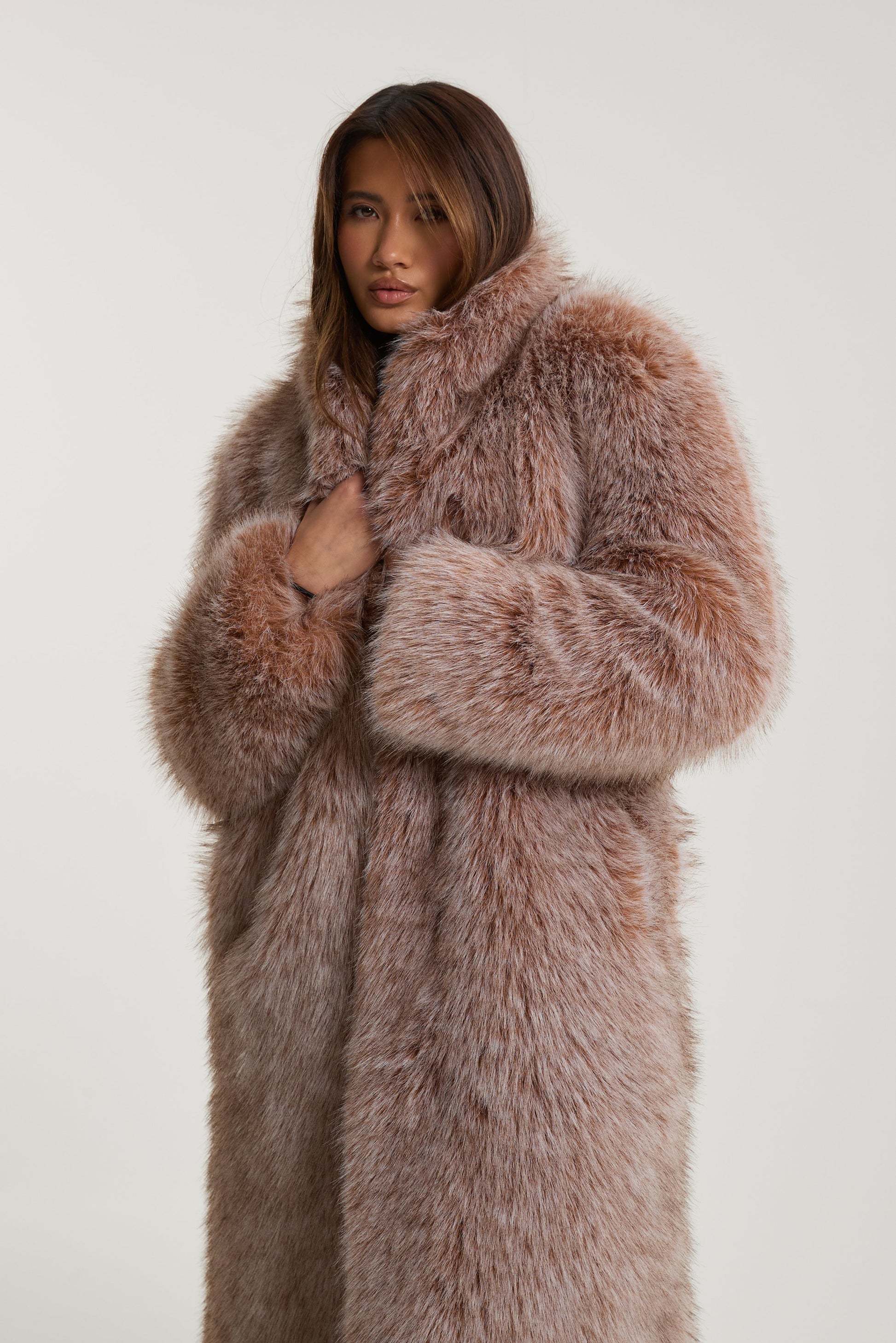 Ayana Premium Long Faux Fur Coat