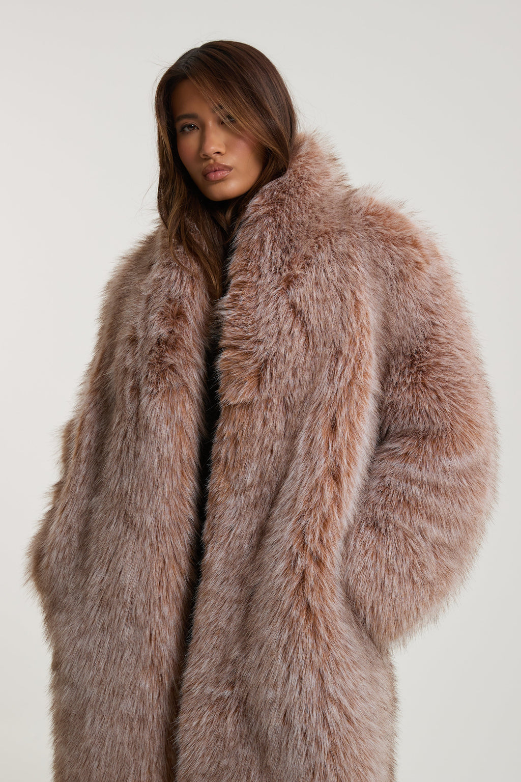 Ayana Premium Long Faux Fur Coat