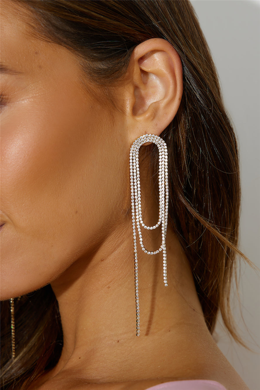 Genesis - Gold-Plated Earrings