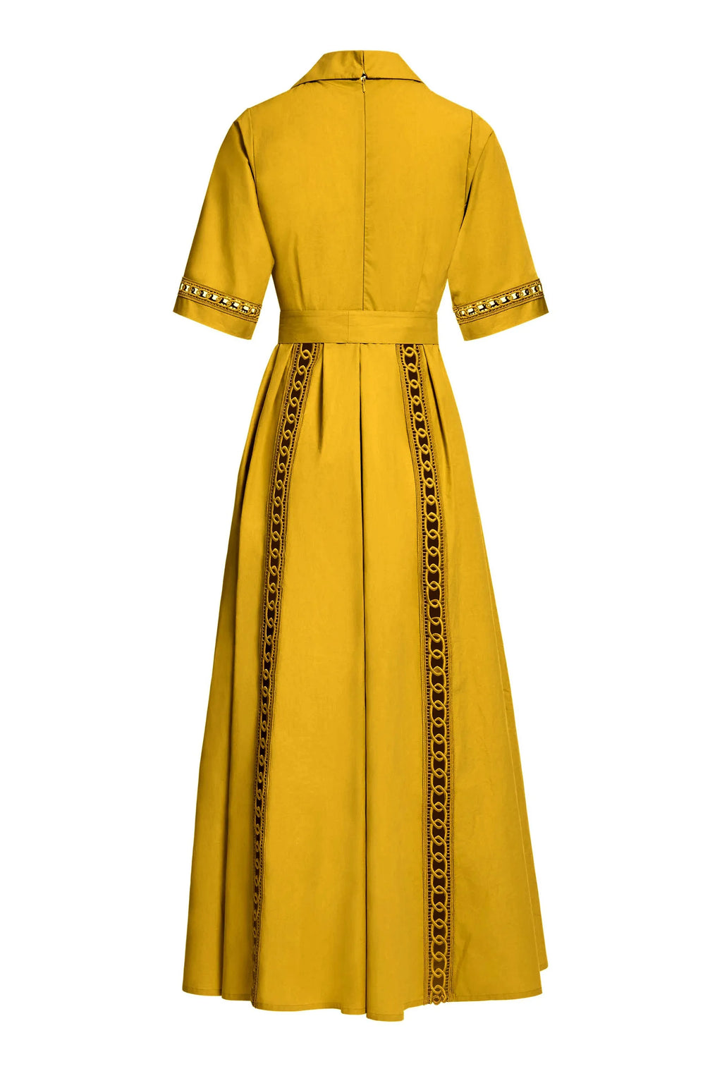 Angelina - Lace Embroidered Maxi Dress