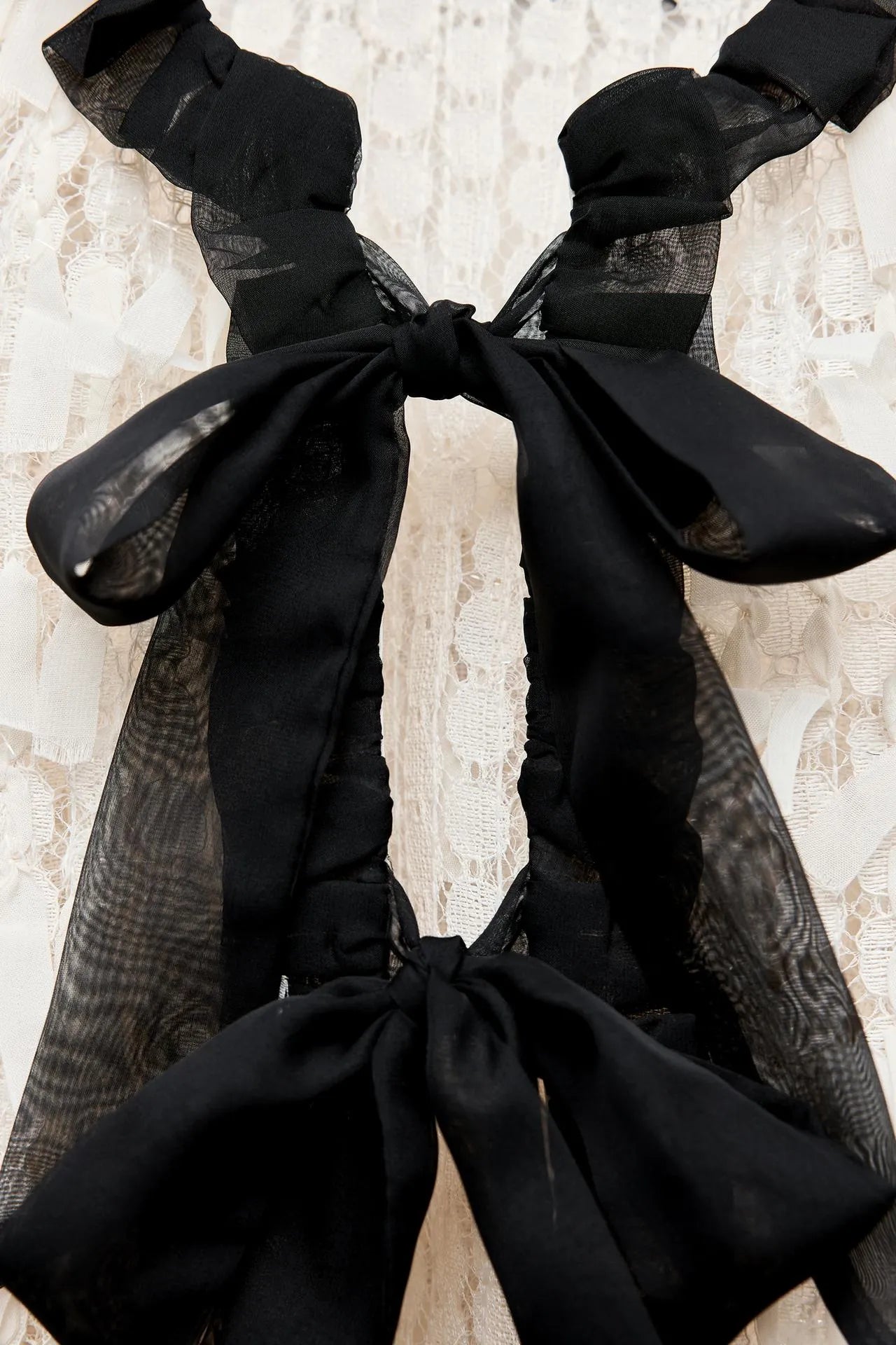 Tie - Front Fringed Cardigan