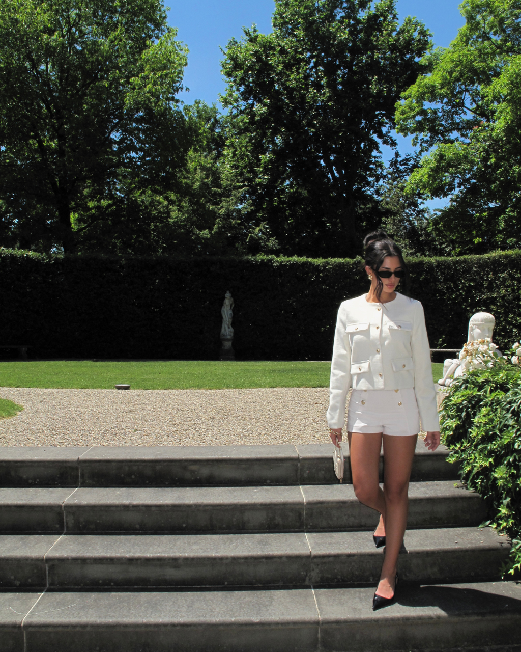 Naked Blazer - Blanc