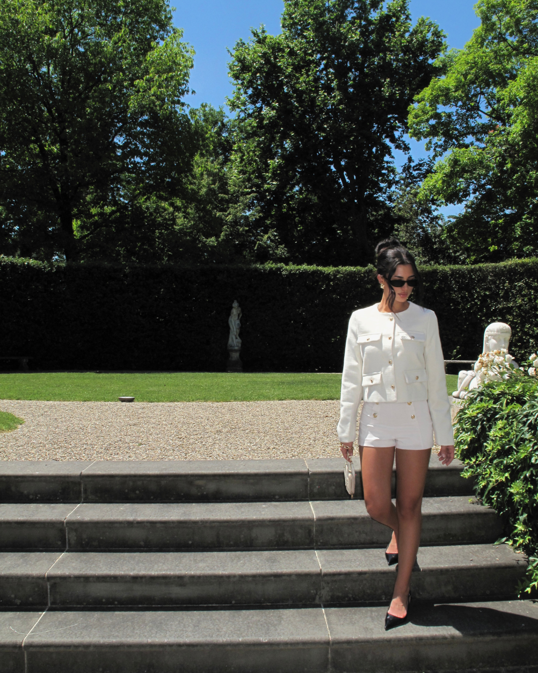 Naked Blazer - Blanc