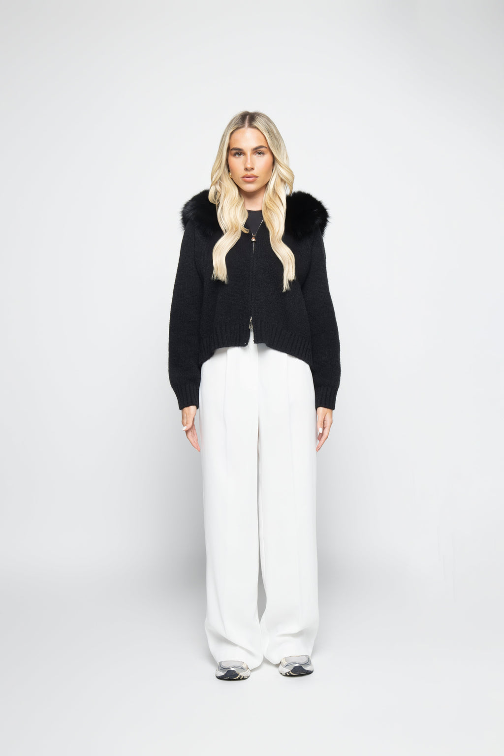 The d'Ampezzo Cardigan - Black