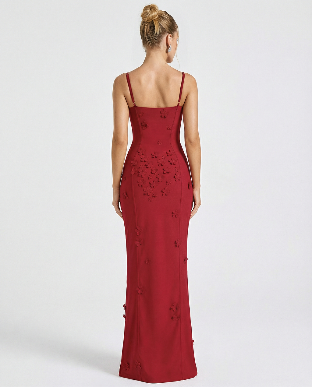 Luna Slit Floral Maxi Dress