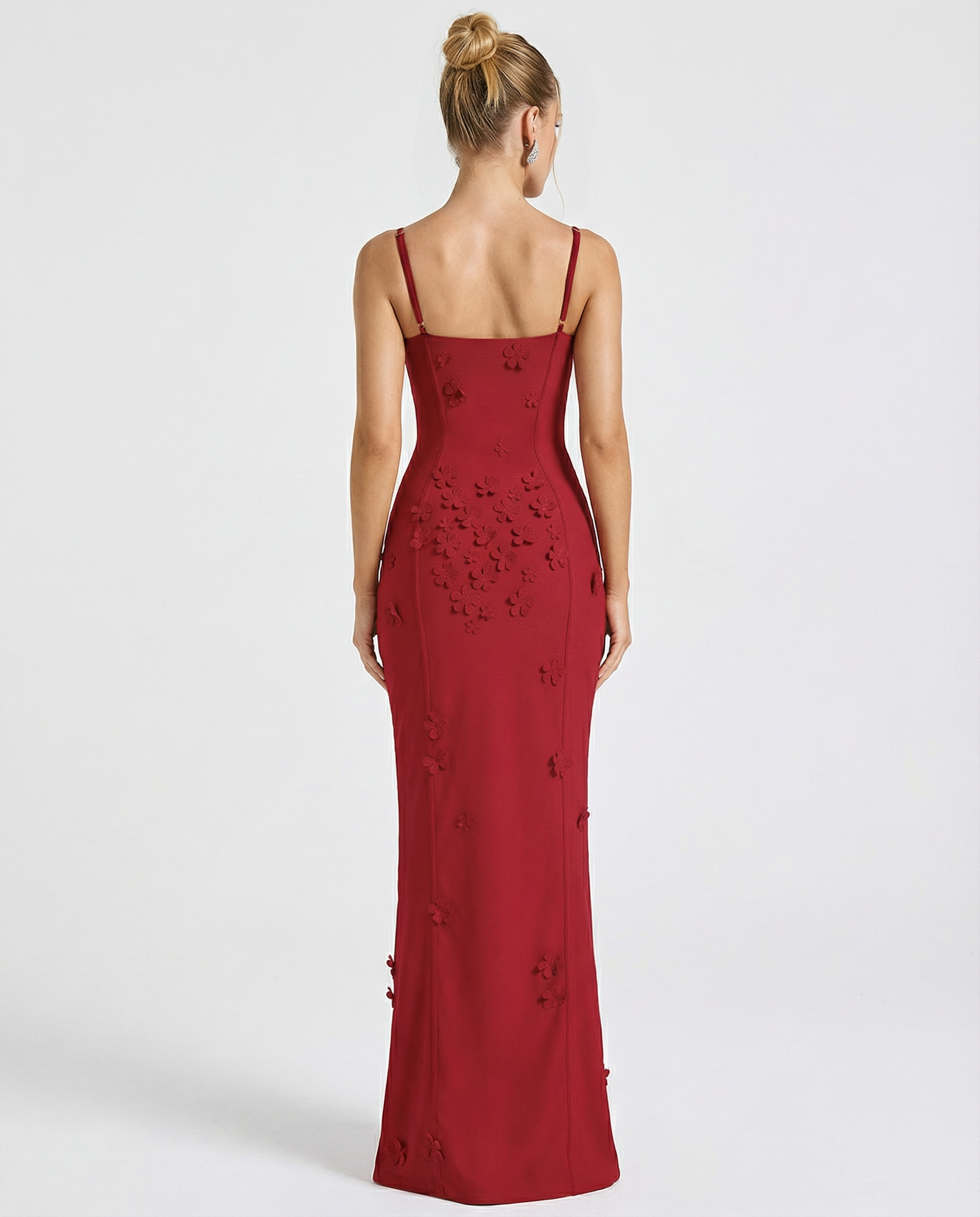 Luna Slit Floral Maxi Dress