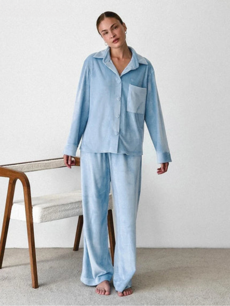 Alissa - Baby Blue Pyjama Set