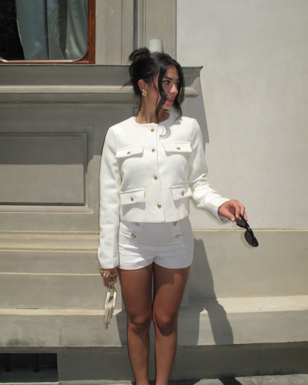 Naked Blazer - Blanc