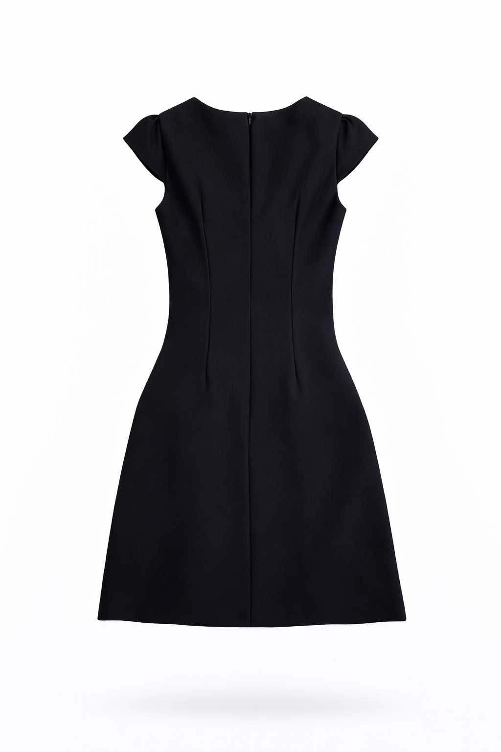 Hayden Bow Mini Dress - Black