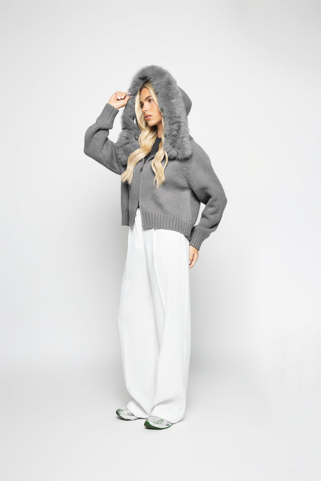 The d'Ampezzo Cardigan - Grey