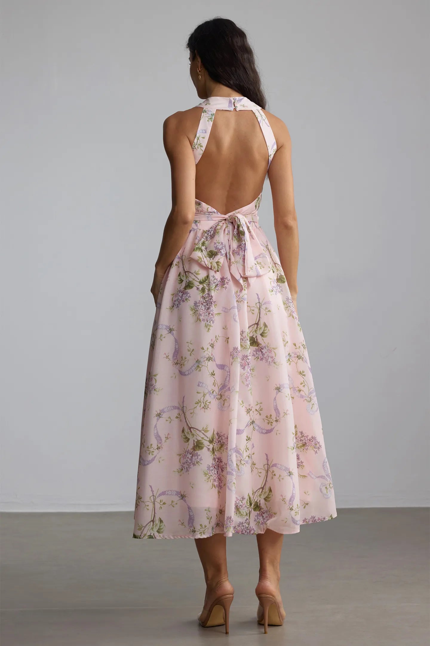 Emory - Open Back Midi Dress