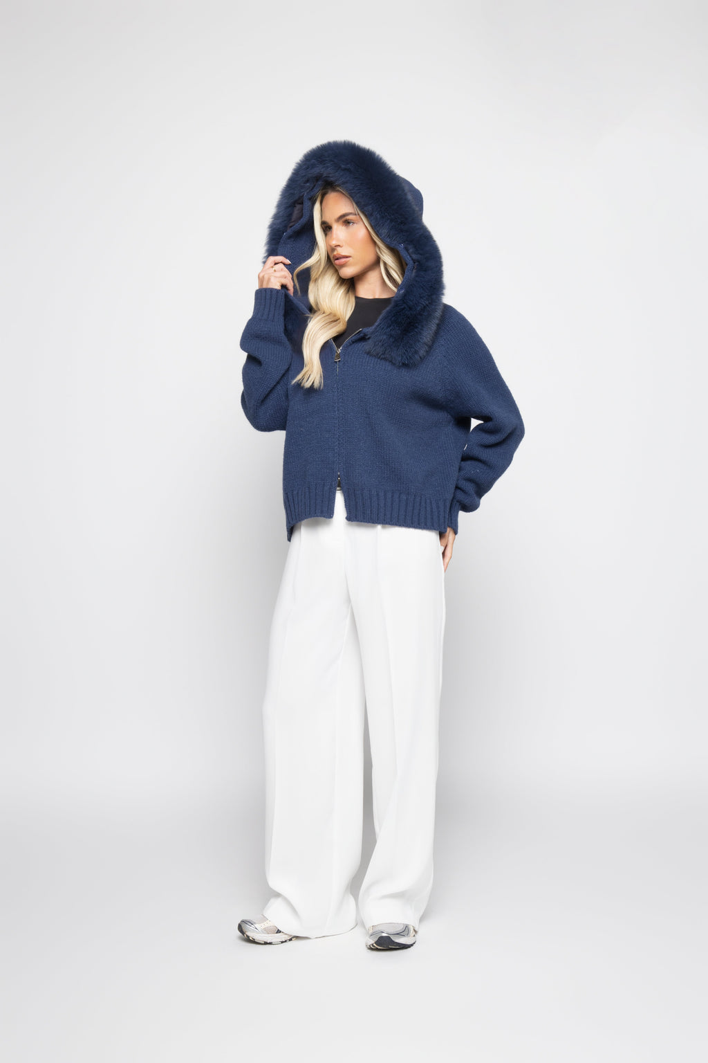 The d'Ampezzo Cardigan - Blue