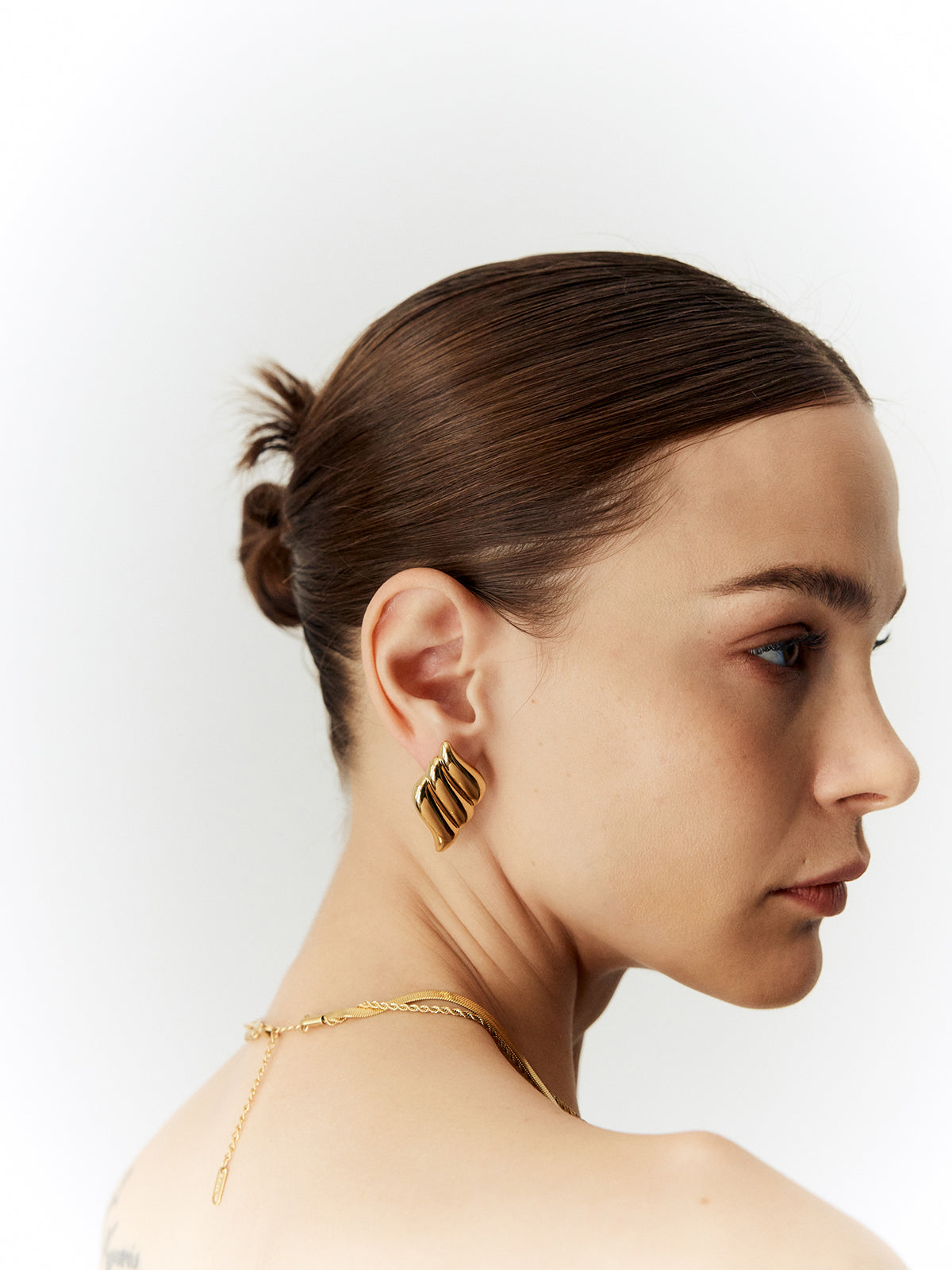 Aitana - Three Layer Wing Earrings