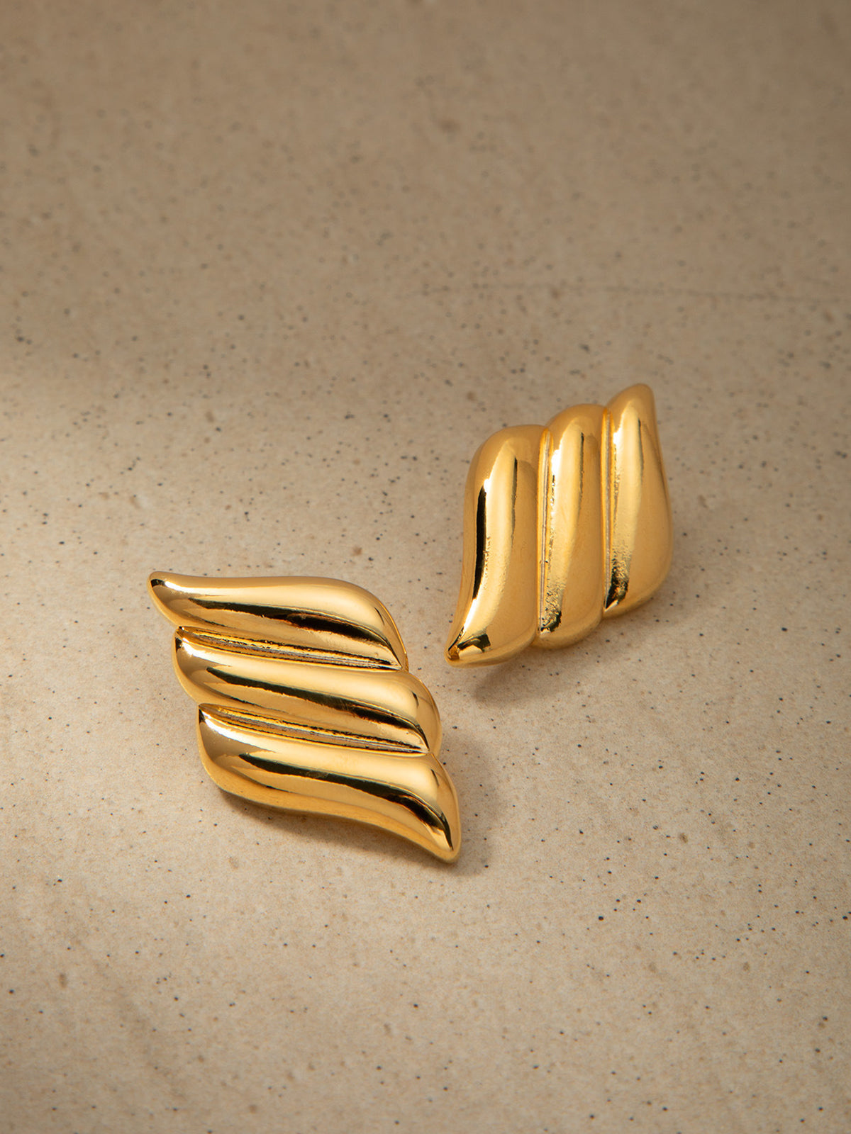 Aitana - Three Layer Wing Earrings