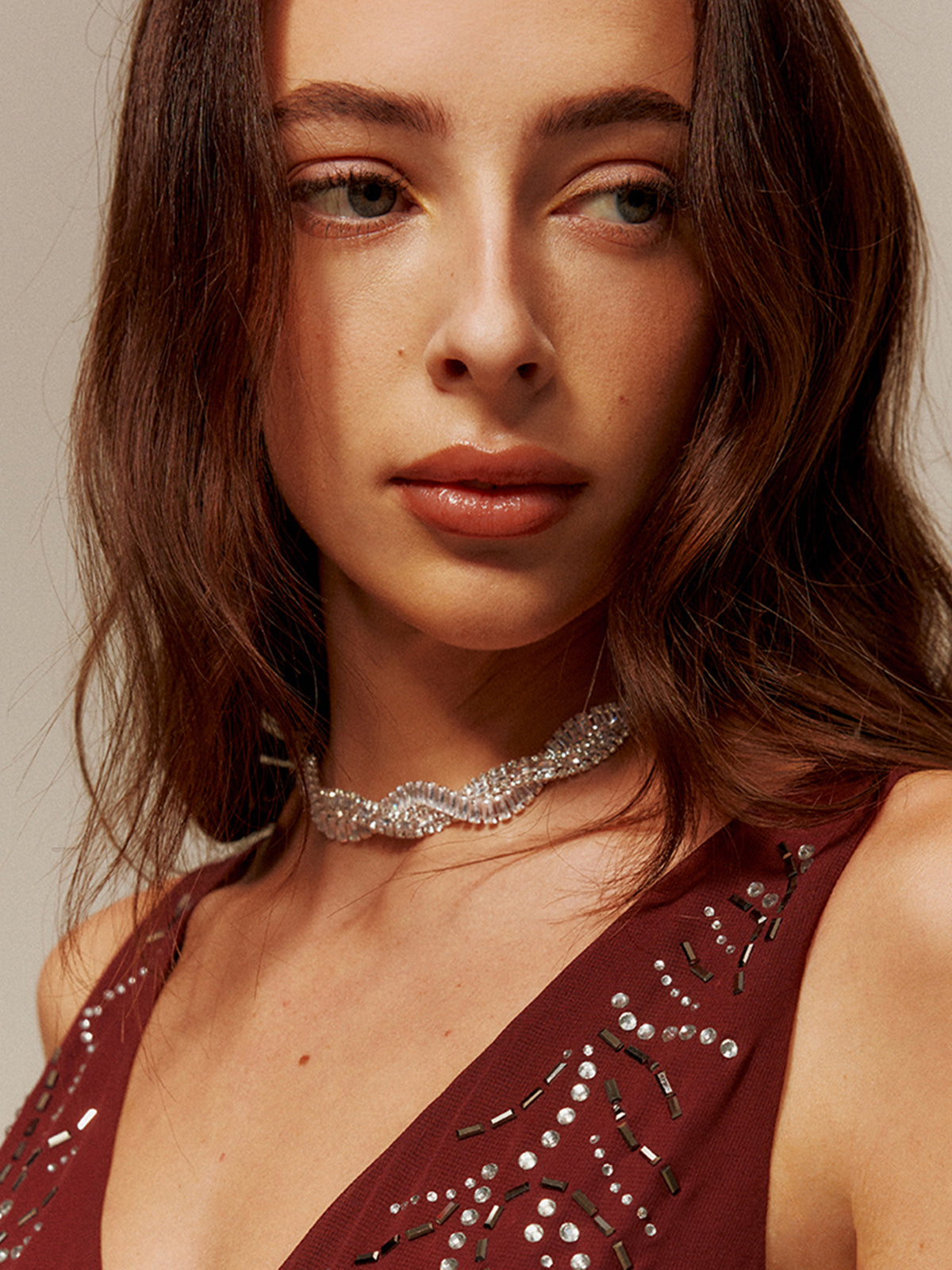 Willa - Twist Choker Necklace