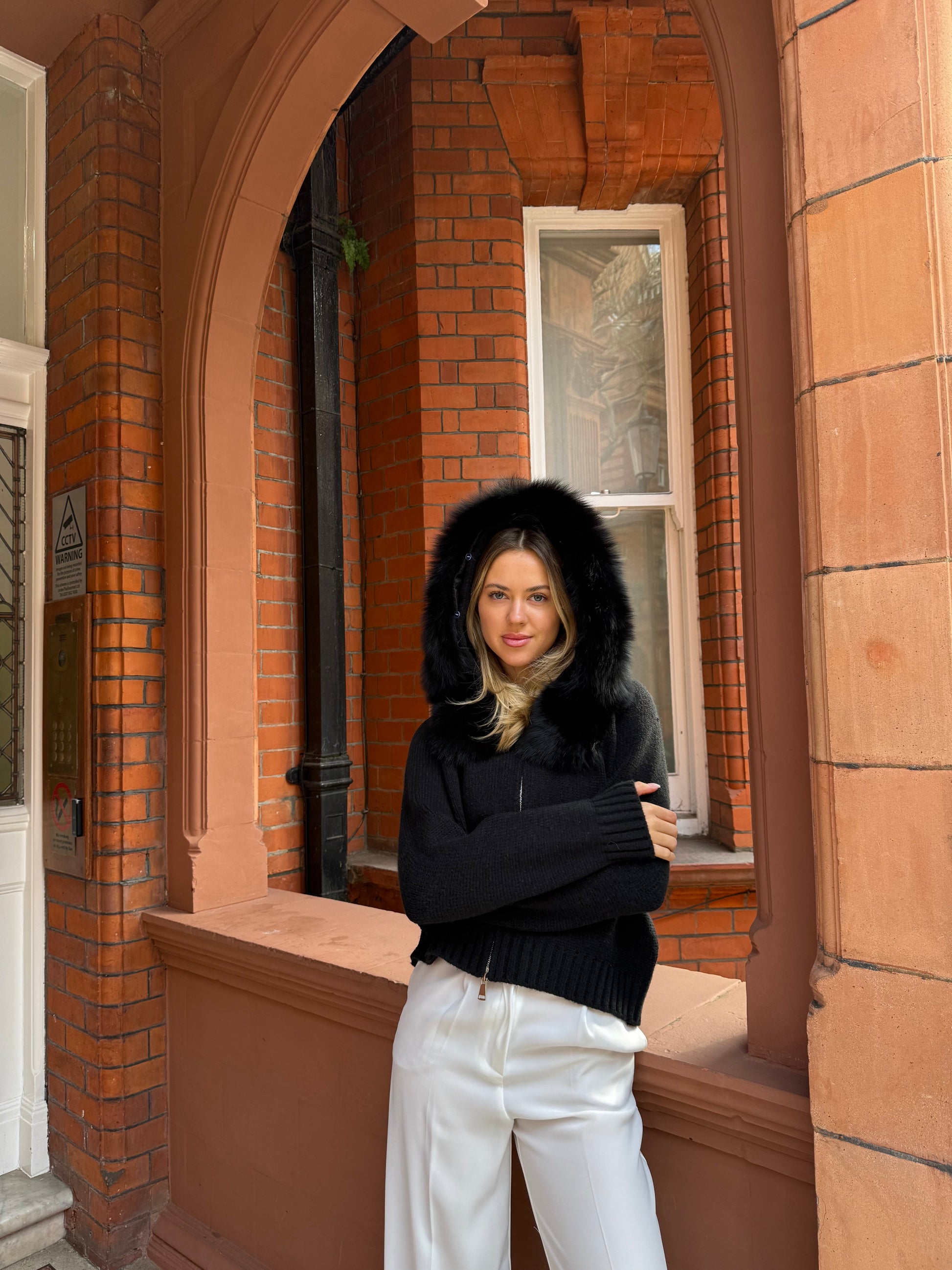 The d'Ampezzo Cardigan - Black