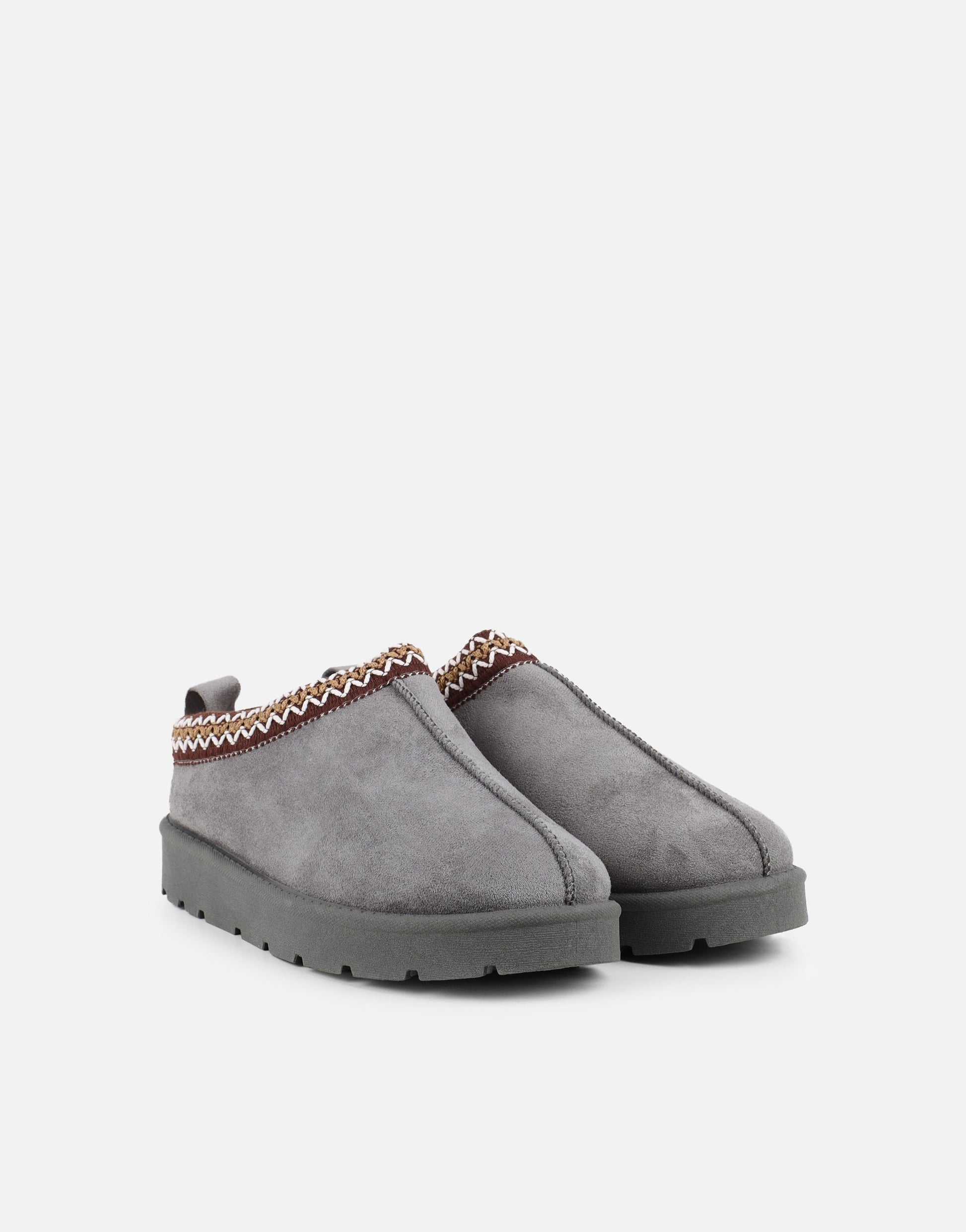 Maeve - Grey Slippers