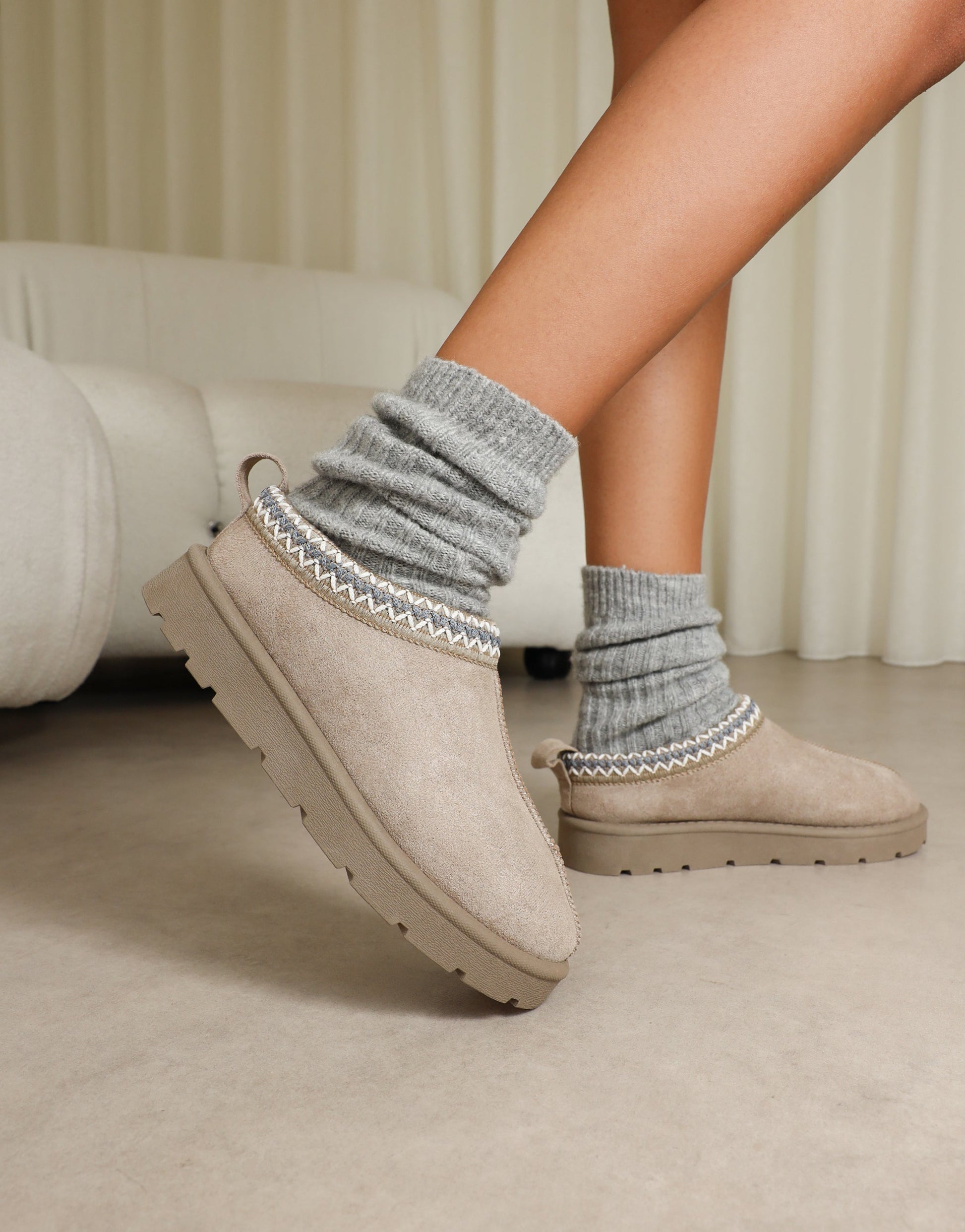 Maeve - Mushroom Slippers